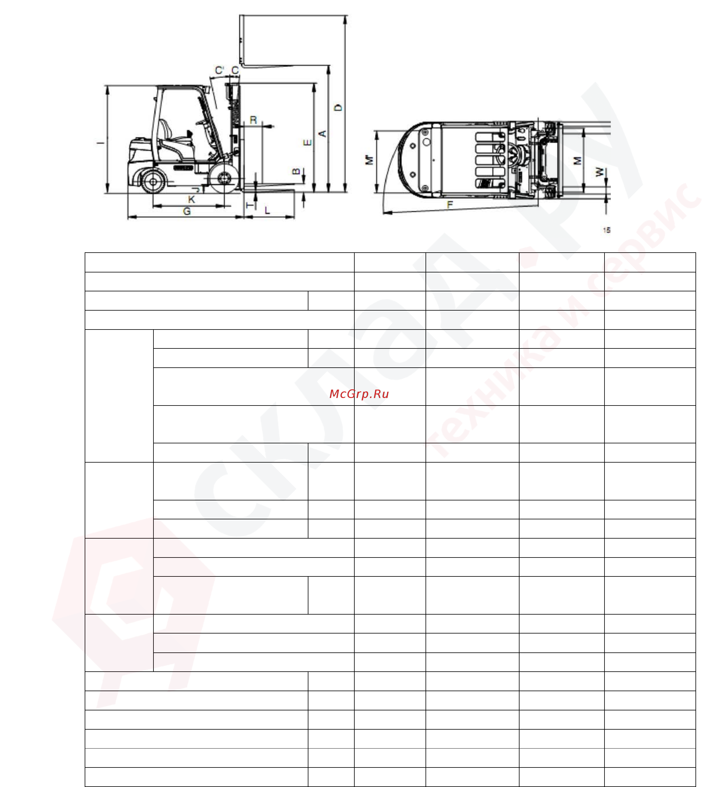 Hyundai 25DF-7 [199/253] Технические характеристики