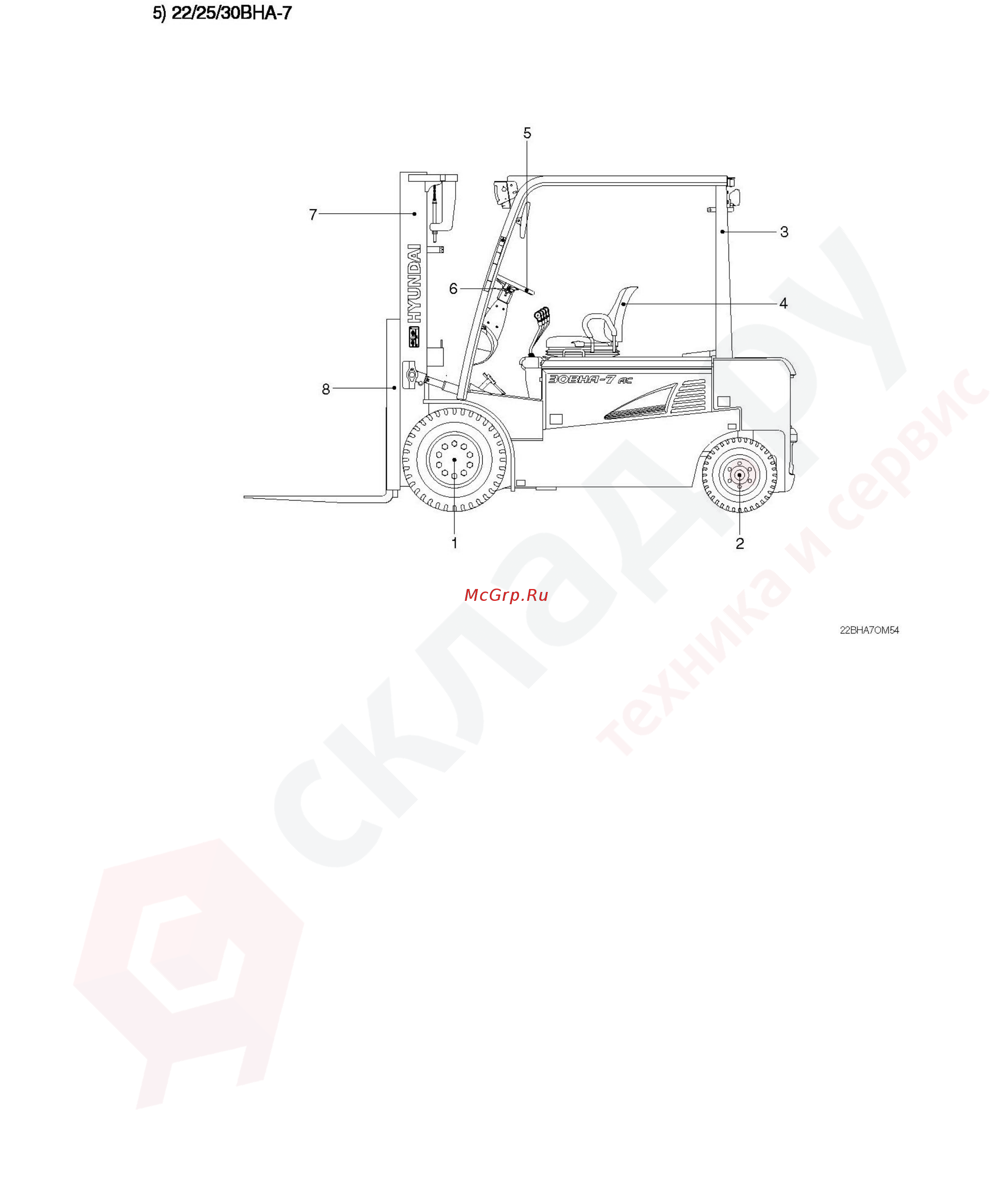 Hyundai 30BC-7 Инструкция по эксплуатации онлайн [49/135] 337536