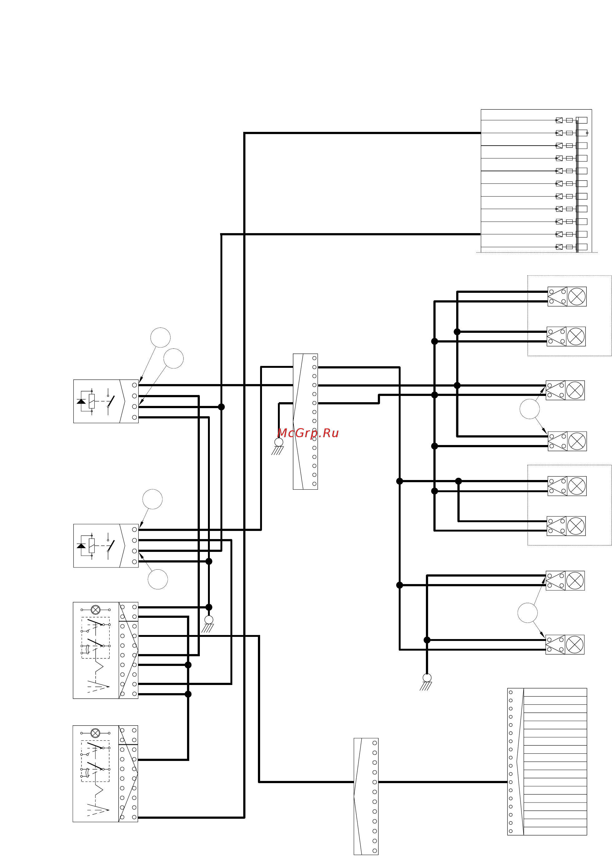 Hyundai HL740-7 [152/165] Work light circuit