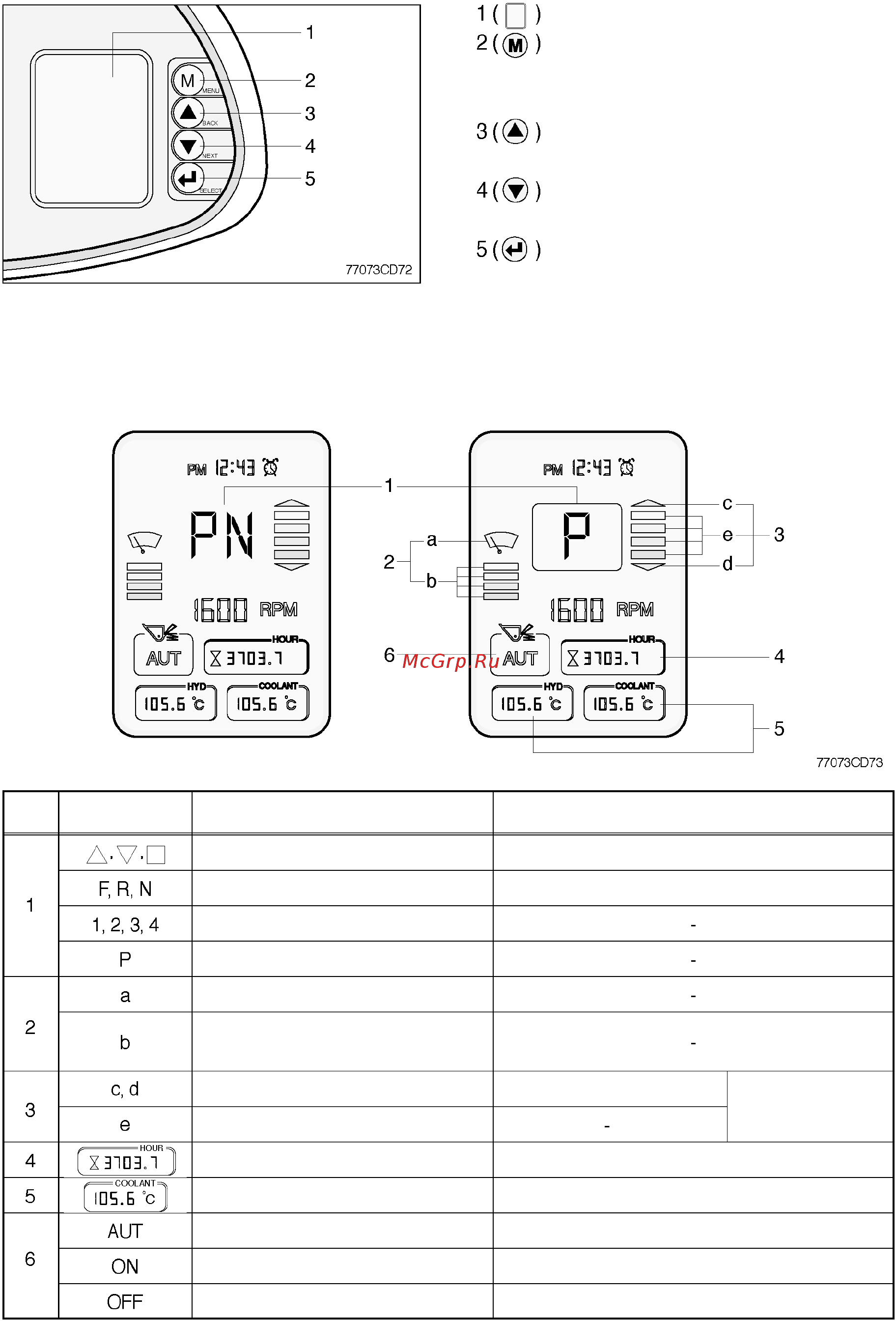 Hyundai HL760-7 [51/176] Жк дисплей