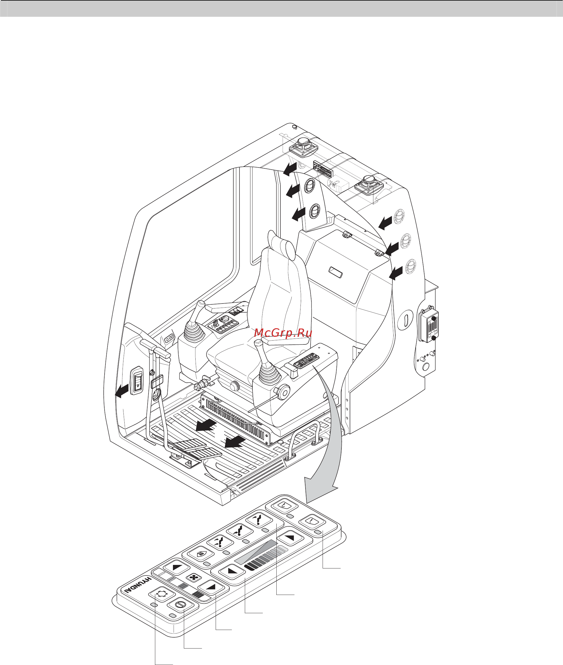 Hyundai Robex 170W-7 [52/174] Кондиционер и отопитель