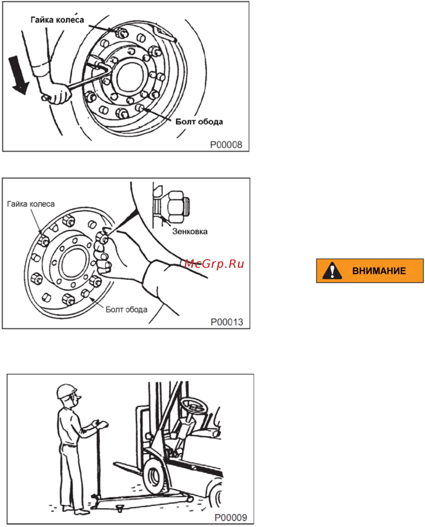 Mitsubishi FDE30T Руководство по эксплуатации и техобслуживанию онлайн [156/229] 337636