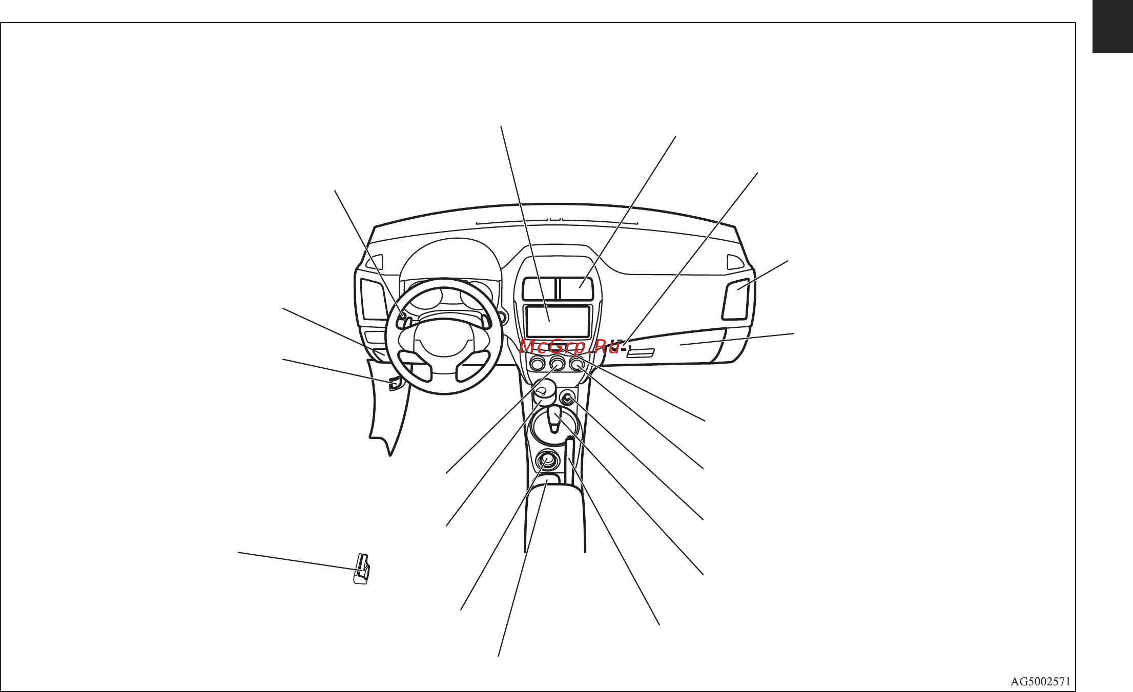 Mitsubishi ASX Инструкция по эксплуатации онлайн [3/546] 337666