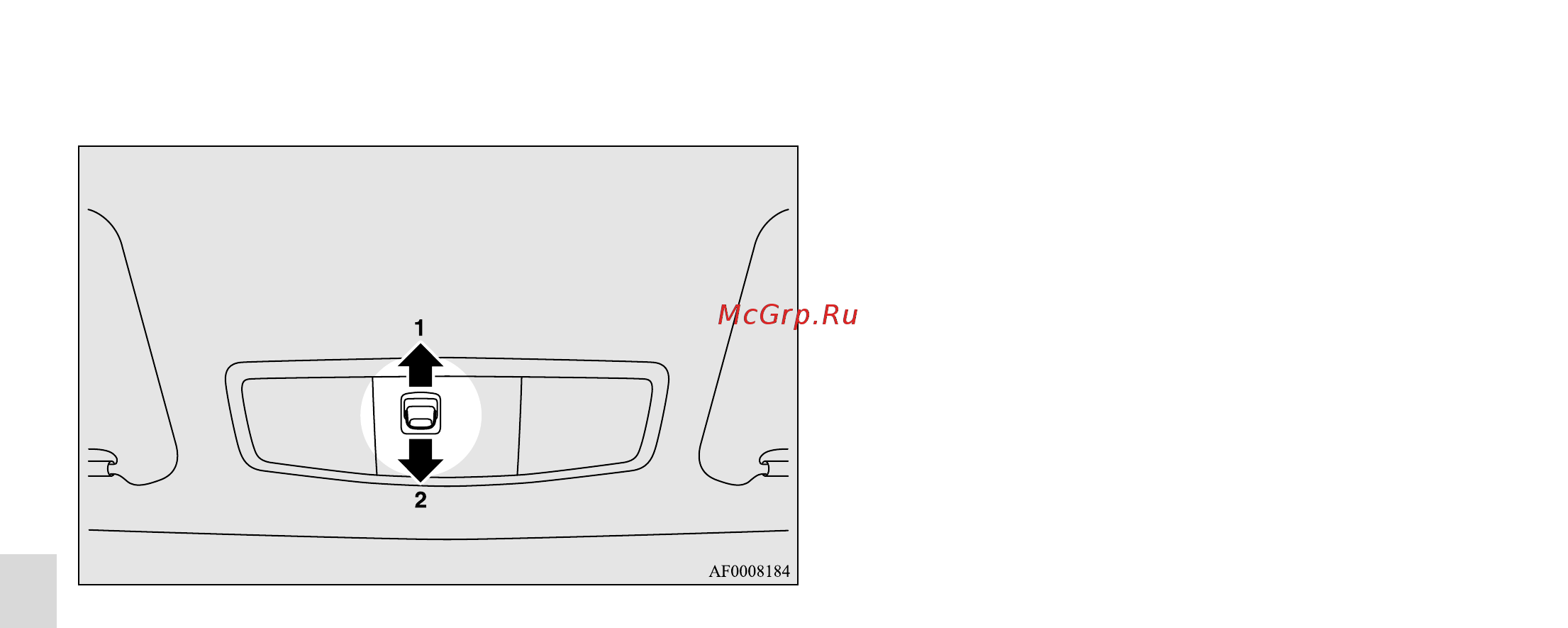 Mitsubishi ASX [402/546] Лампы местной подсветки и передняя лампа освещения салона
