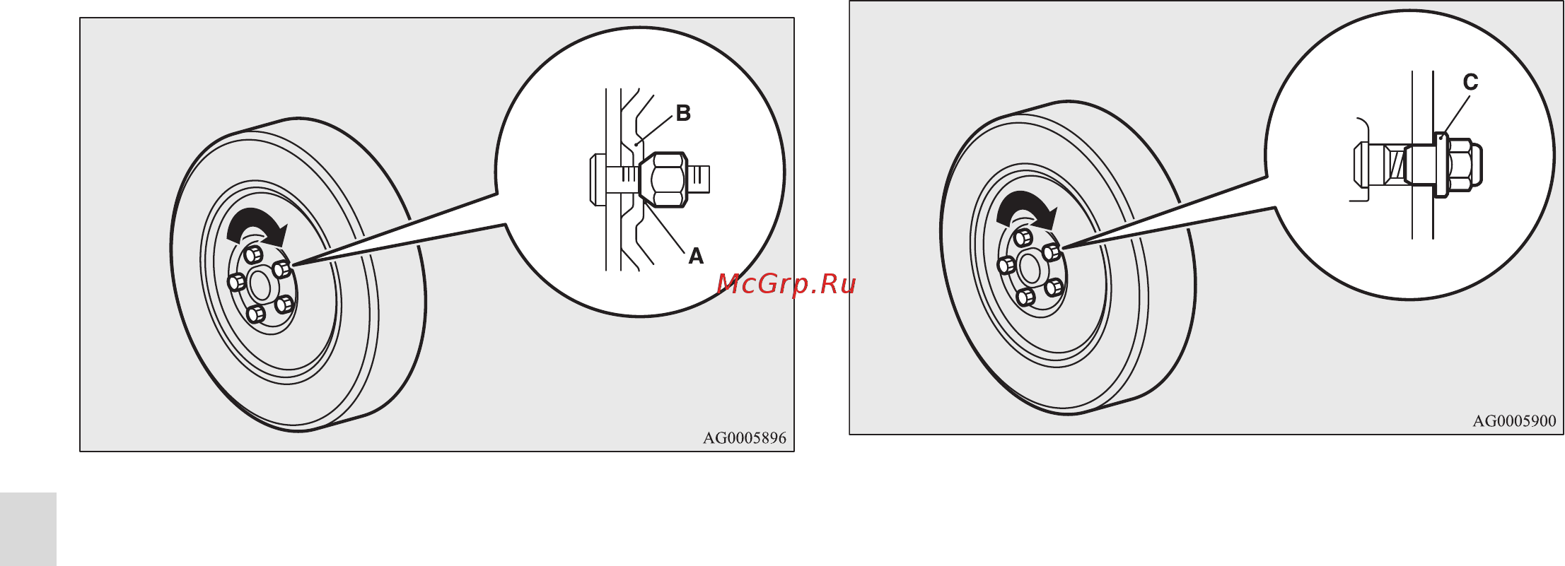 Mitsubishi ASX [448/546] Конические гайки