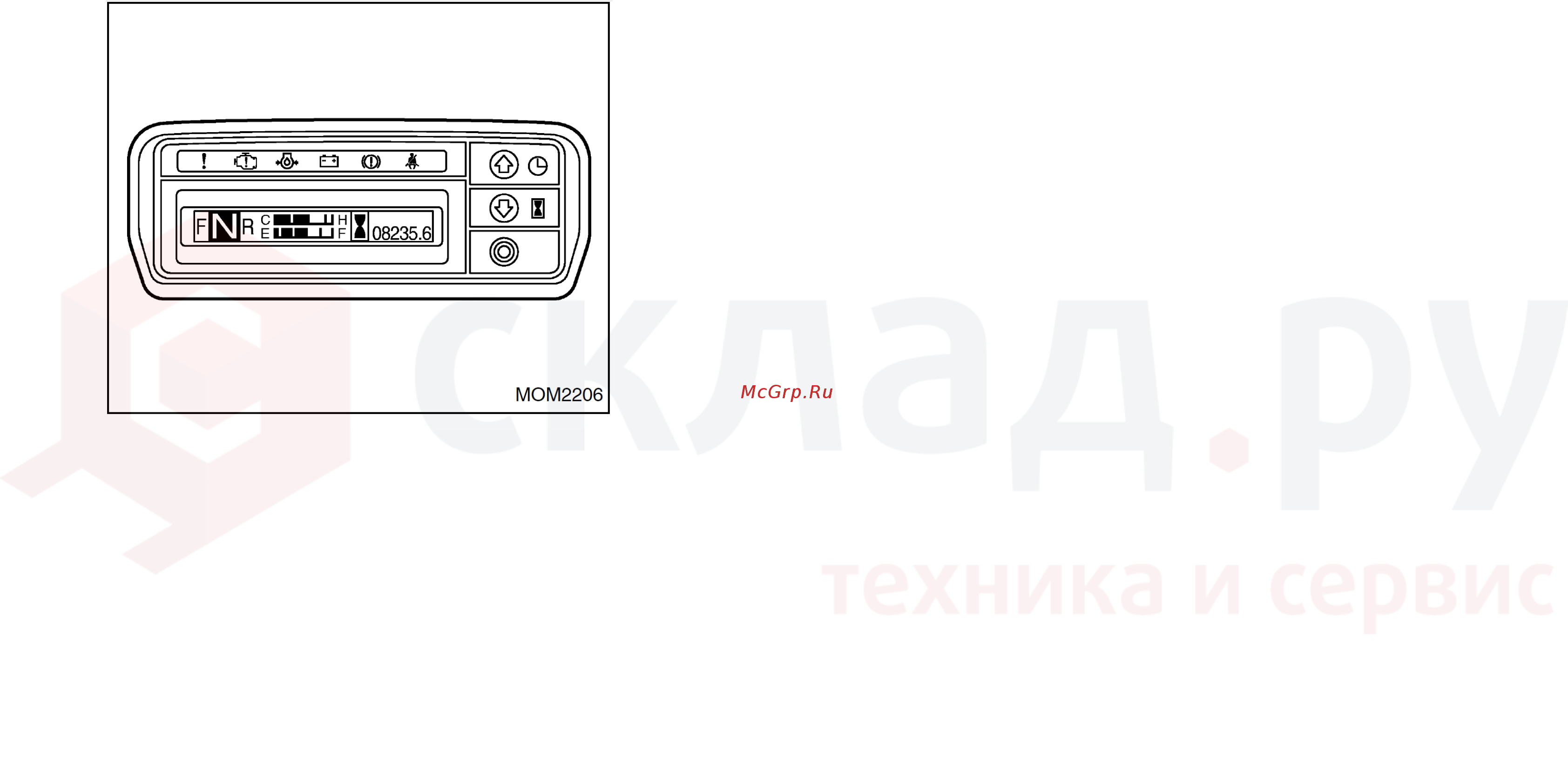 Nissan P1F1A18JU [26/155] Счетчик моточасов