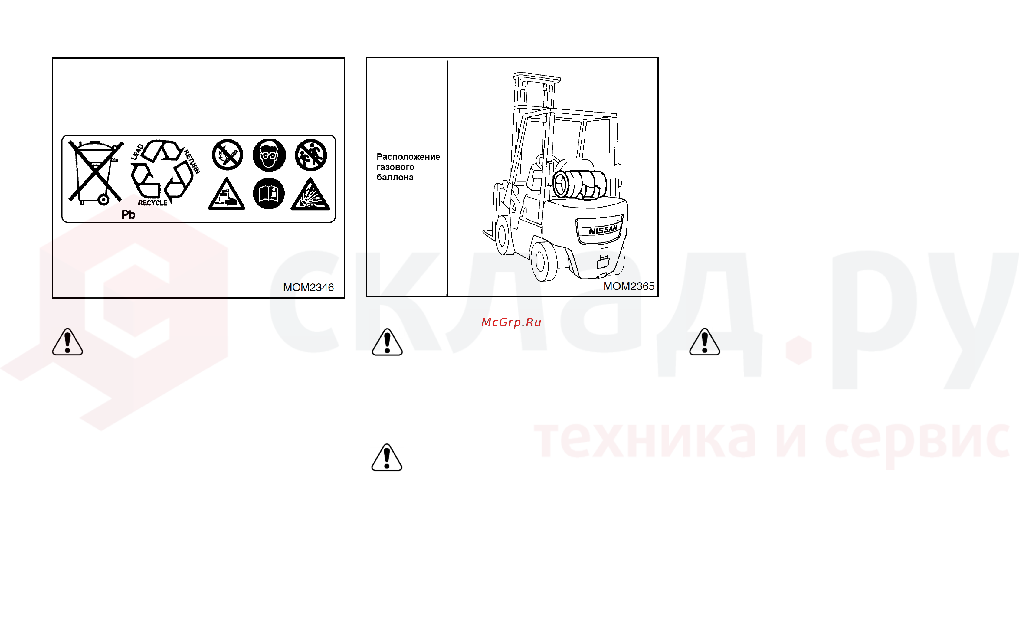 Nissan U1F2A20DU [106/155] Внимание