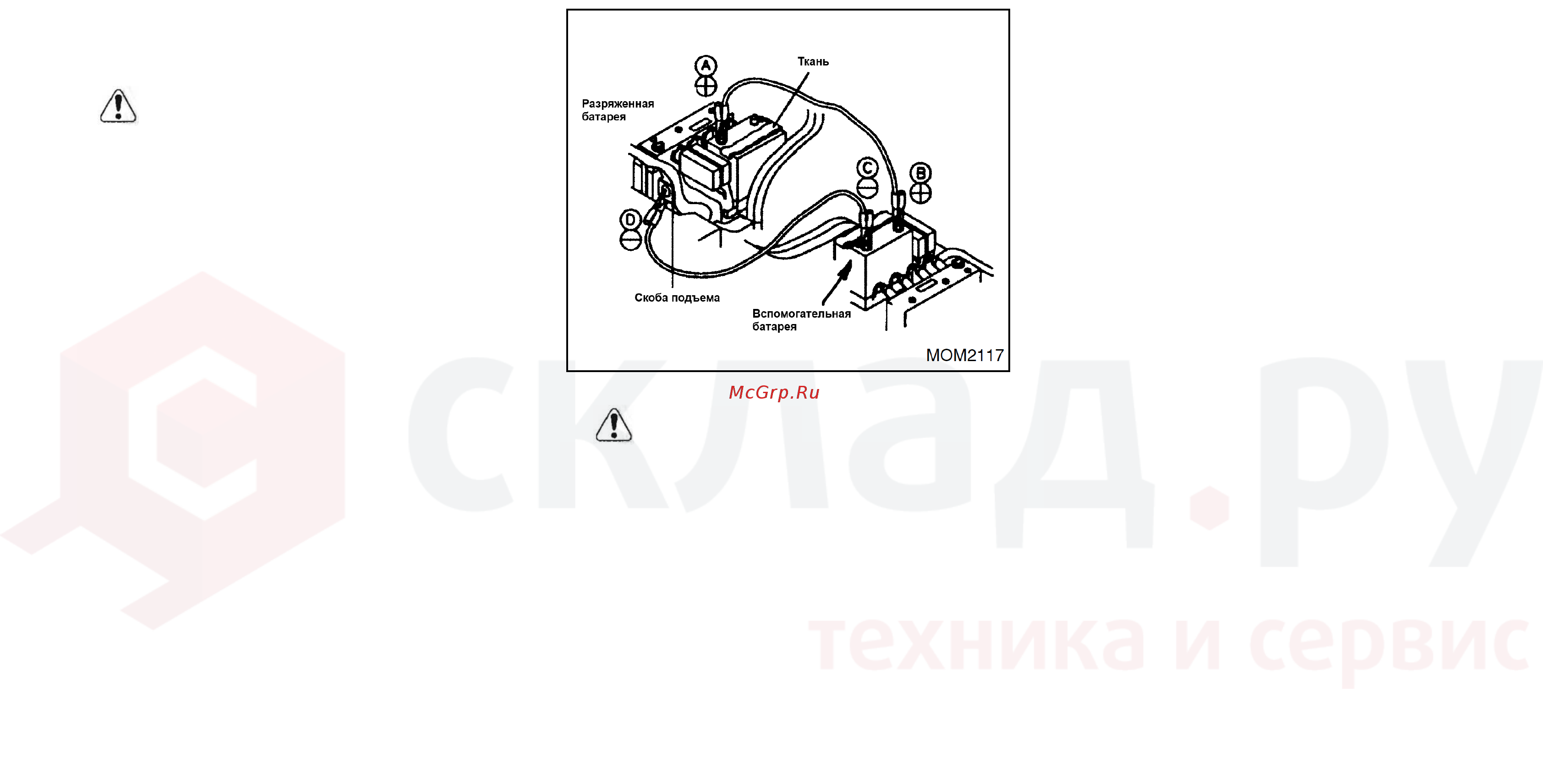 Nissan Y1F2M20U [73/155] Запуск от внешнего источника