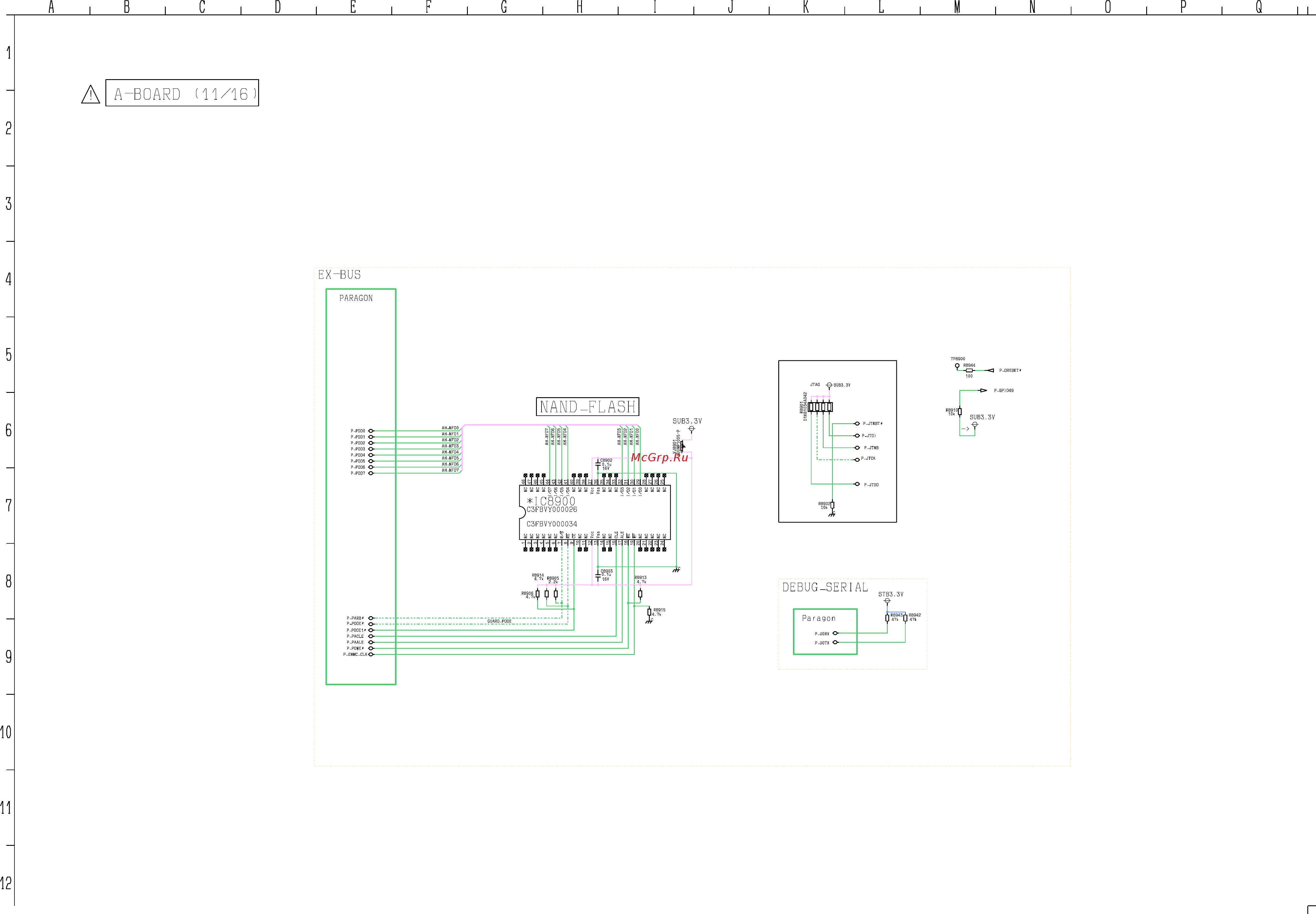 Panasonic VIERA TX-LR42ET60 [62/77] A board 11 16