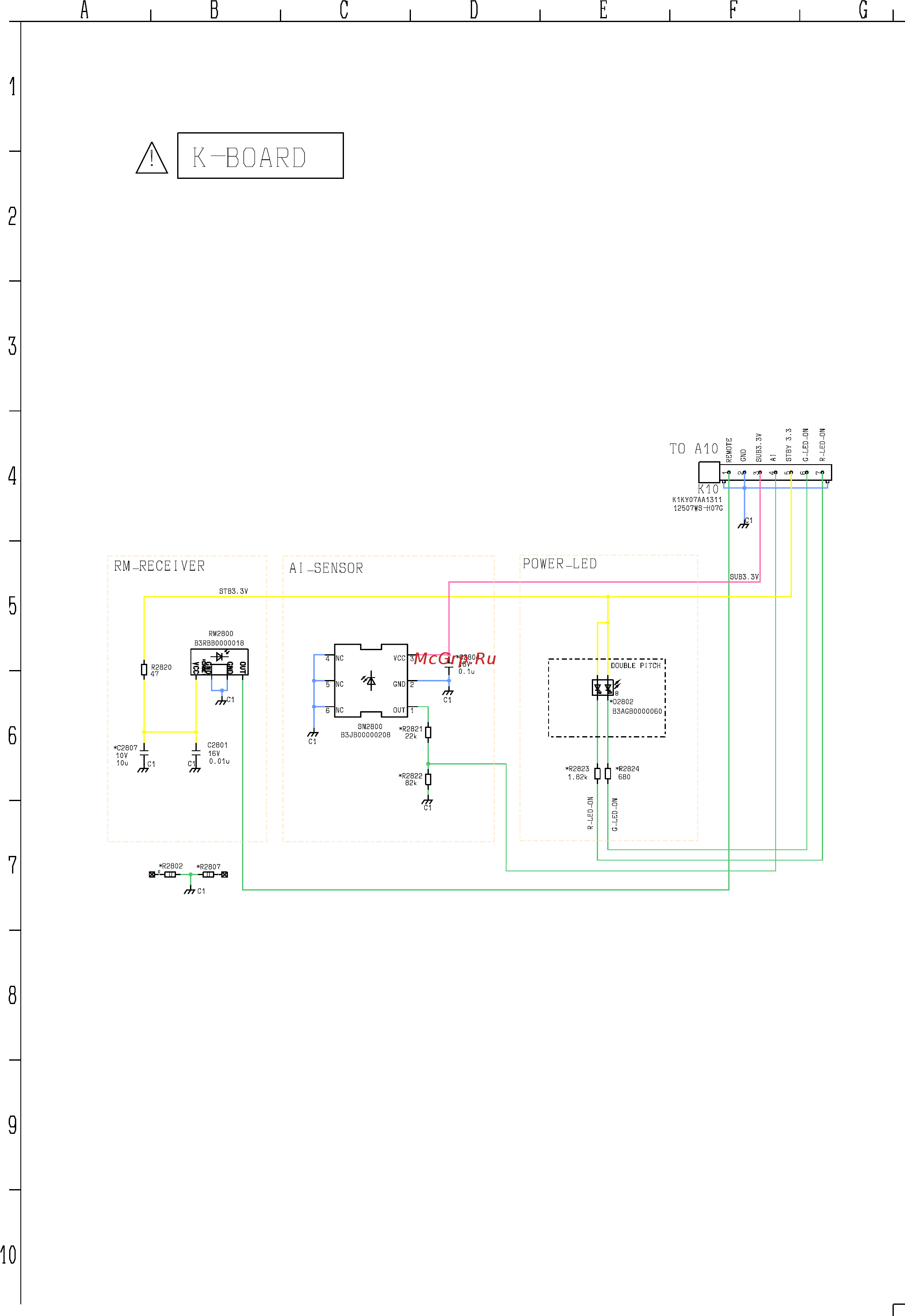 Panasonic VIERA TX-LR42ET60 [70/77] K board