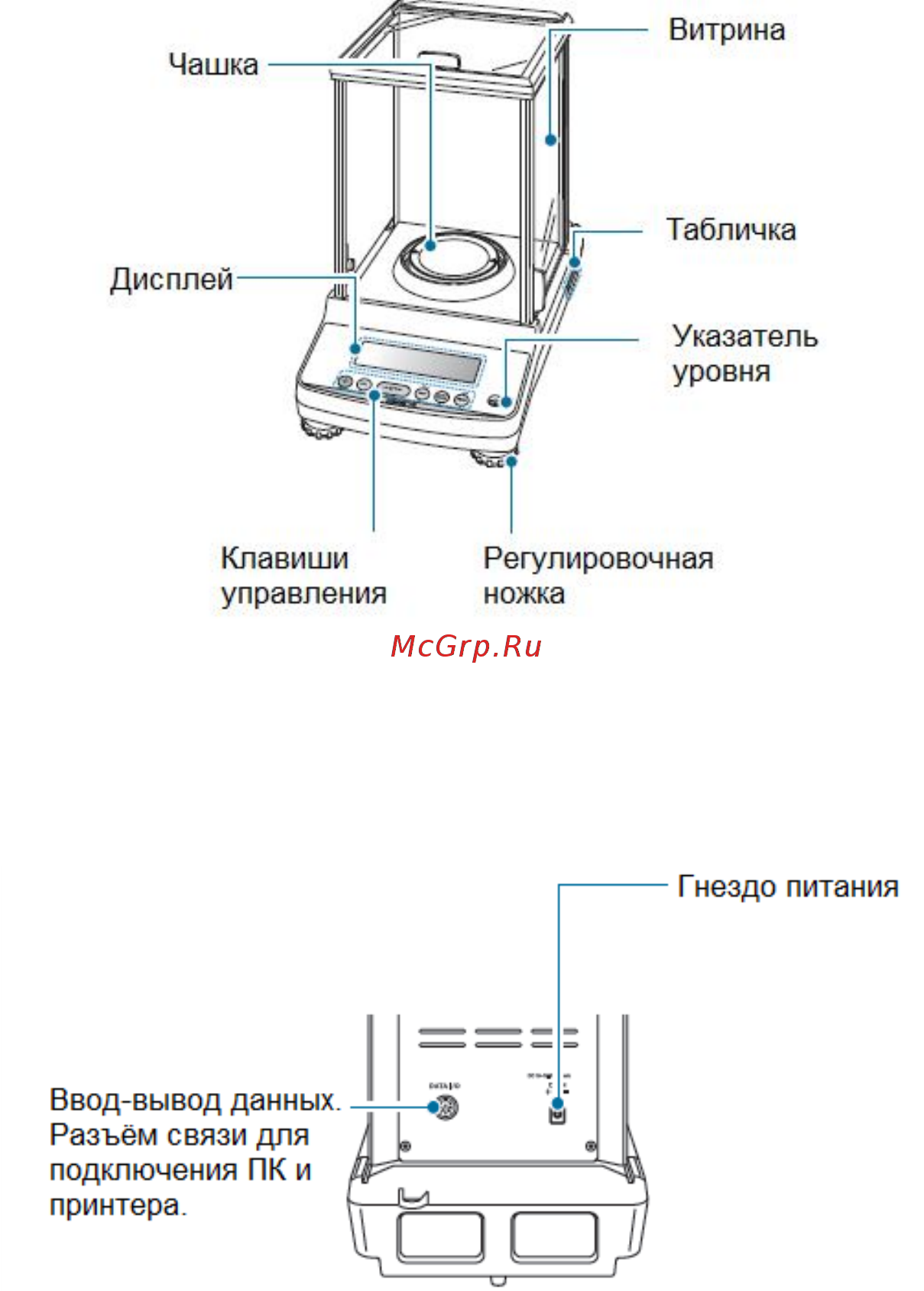Госметр ВЛ-324В [10/100] Устройство и принцип работы весов