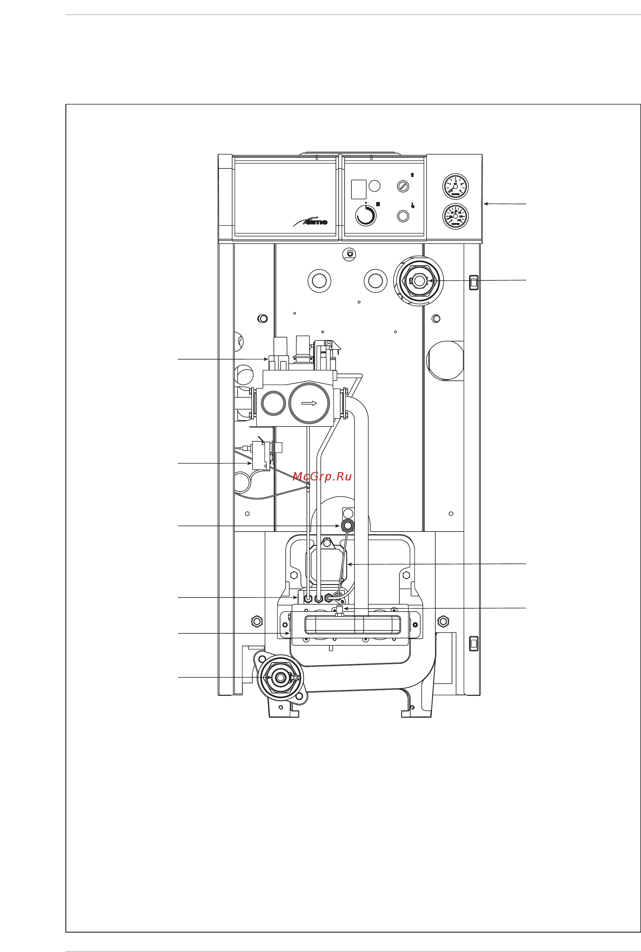 SIME RX 26 TP [4/18] Основные компонент