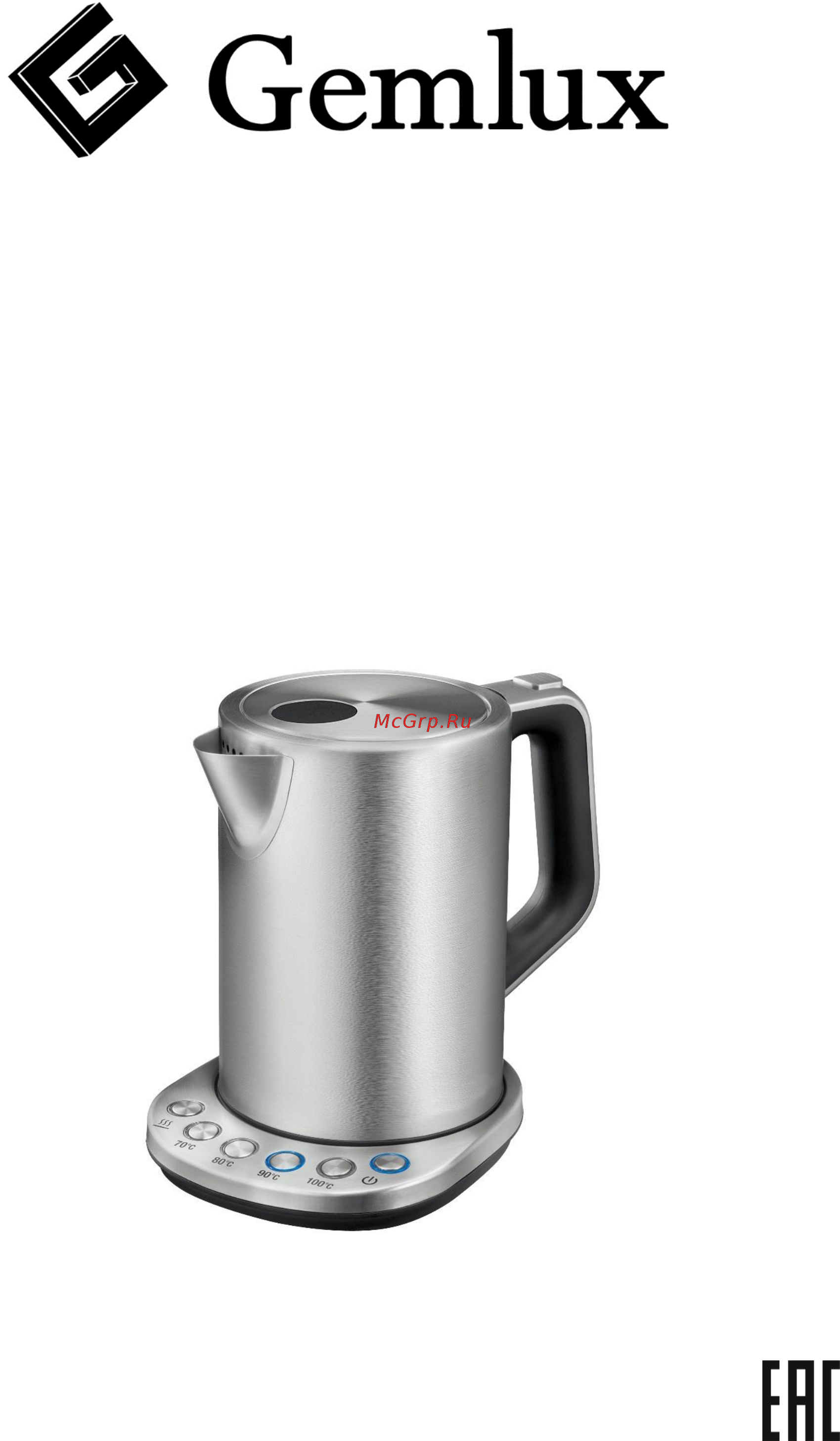 Gemlux GL-EK622SS Инструкция по эксплуатации онлайн