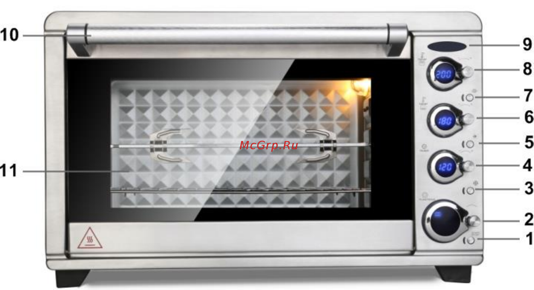 Gemlux GL-OR-2045LUX Инструкция по эксплуатации онлайн [4/11] 338742