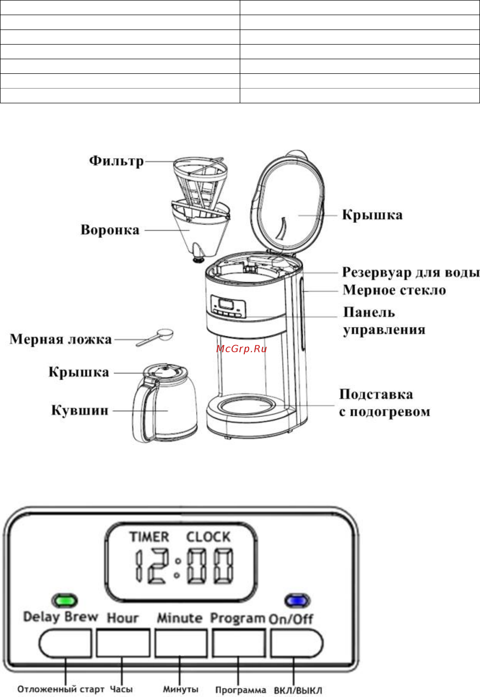 Gemlux GL-DCM-3 Инструкция по эксплуатации онлайн [3/7] 338751