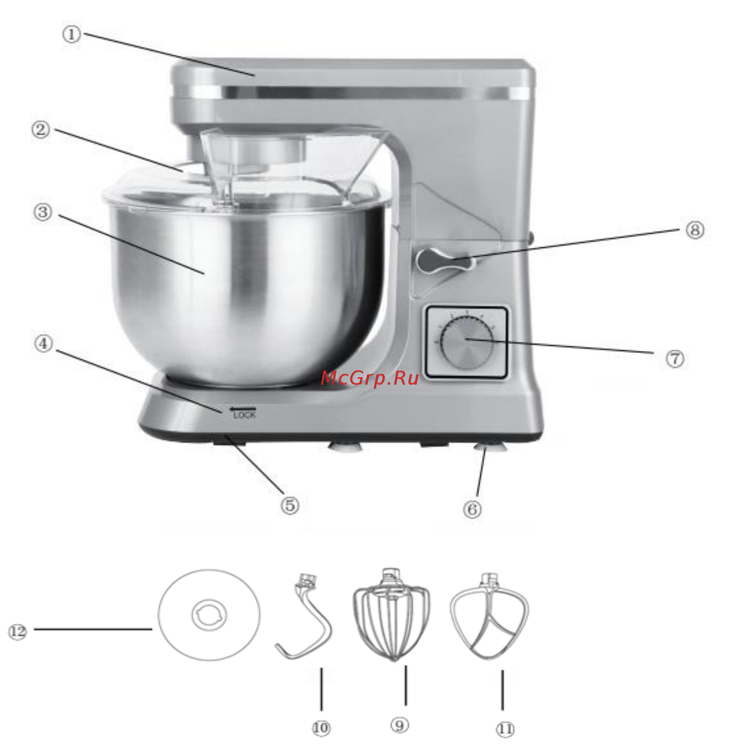 Gemlux GL-SM5.2BL Инструкция по эксплуатации онлайн [2/5] 795689