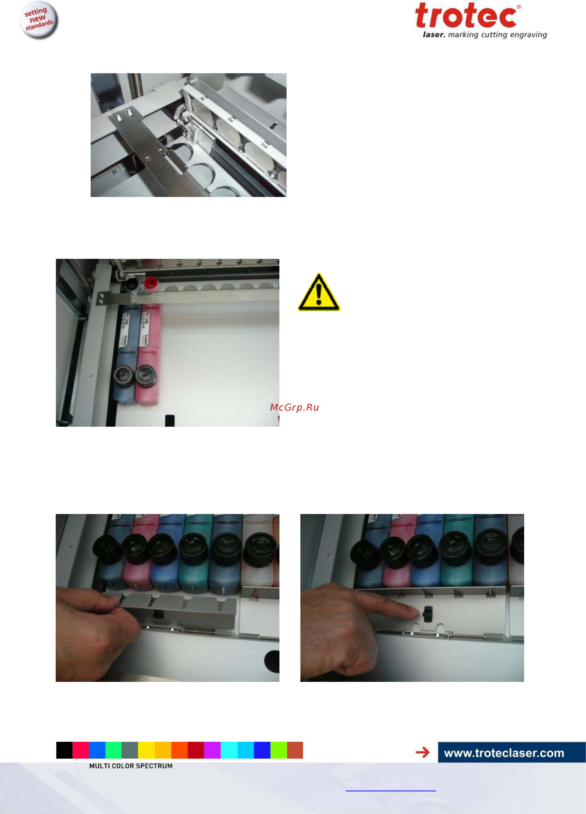 Trotec Multi-Color-Jet Инструкция по эксплуатации онлайн [24/64] 338818