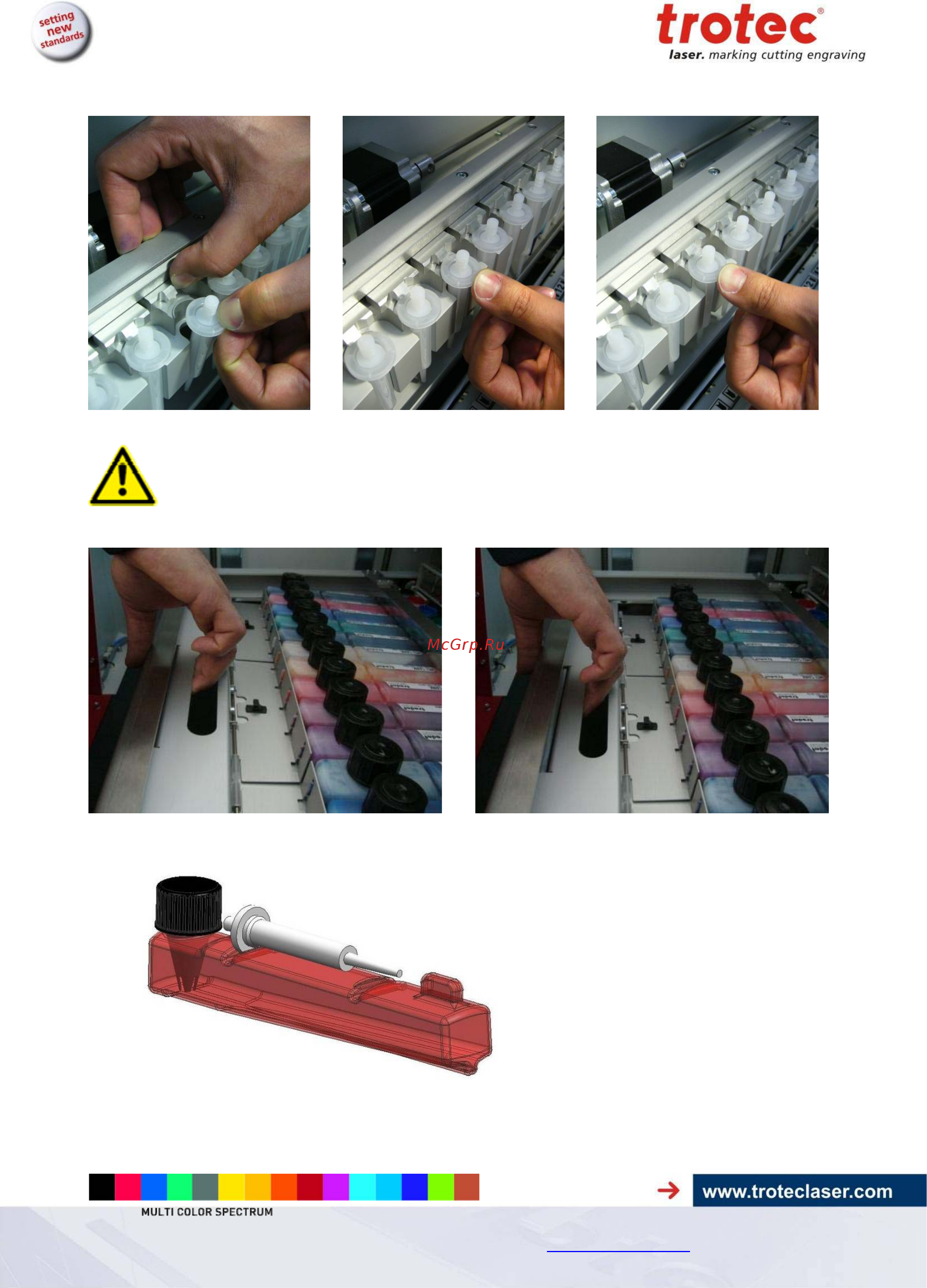 Trotec Multi-Color-Jet Инструкция по эксплуатации онлайн [25/64] 338818