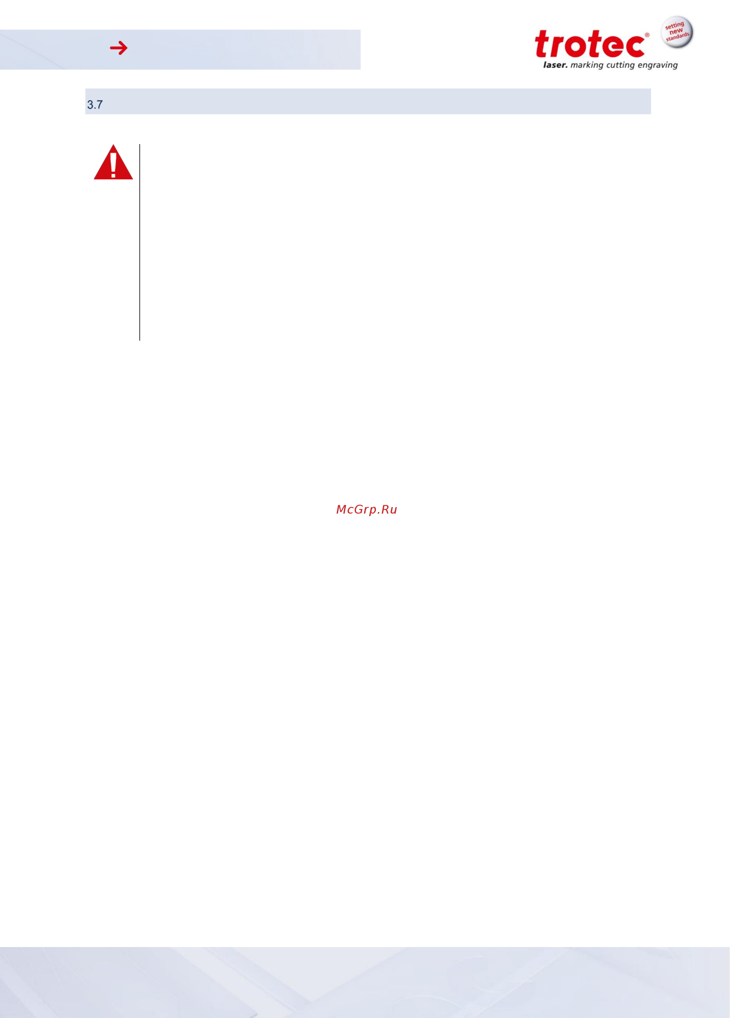 Trotec SpeedMarker 1600 [17/51] Laser safety information
