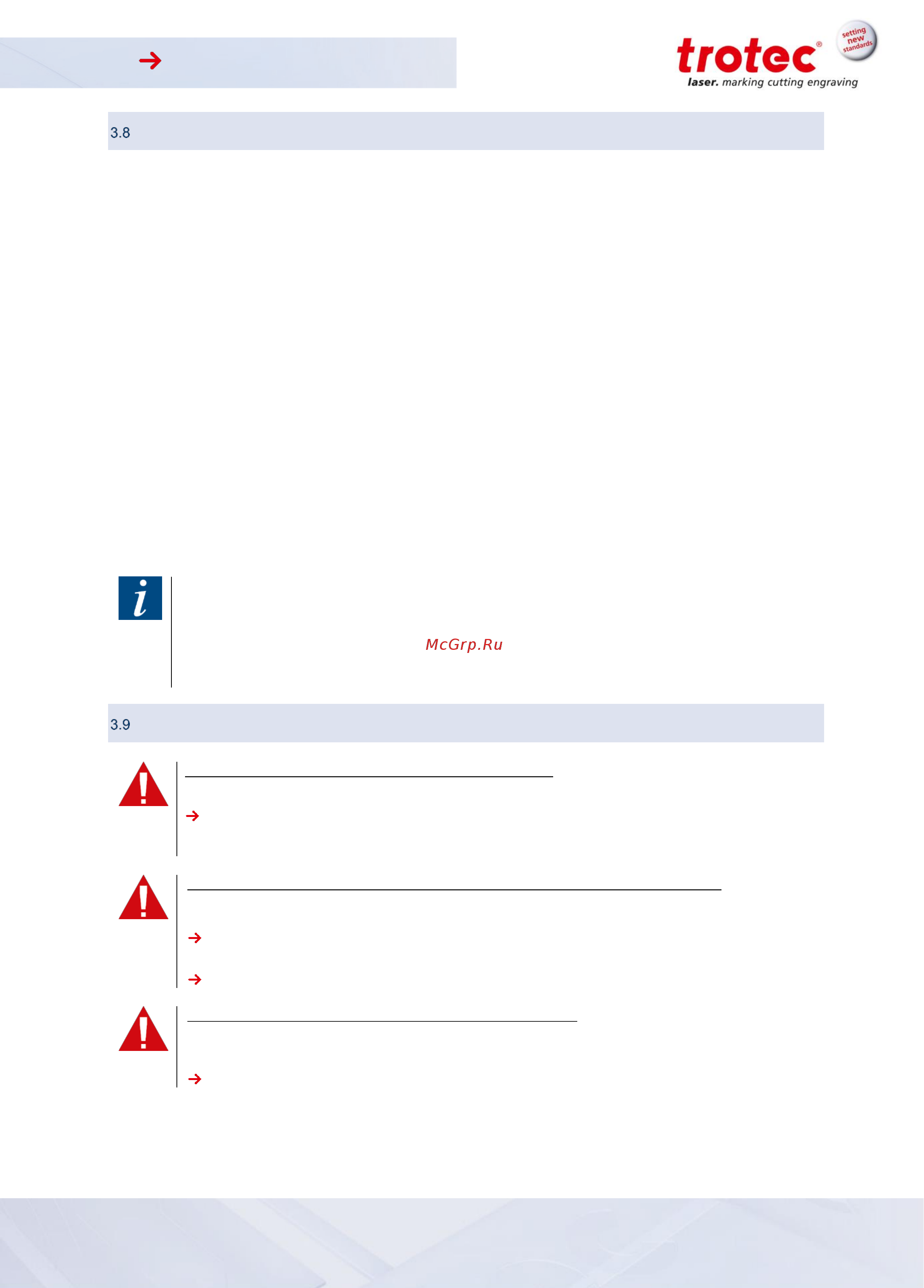 Trotec SpeedMarker 1600 [18/51] Safety regulations