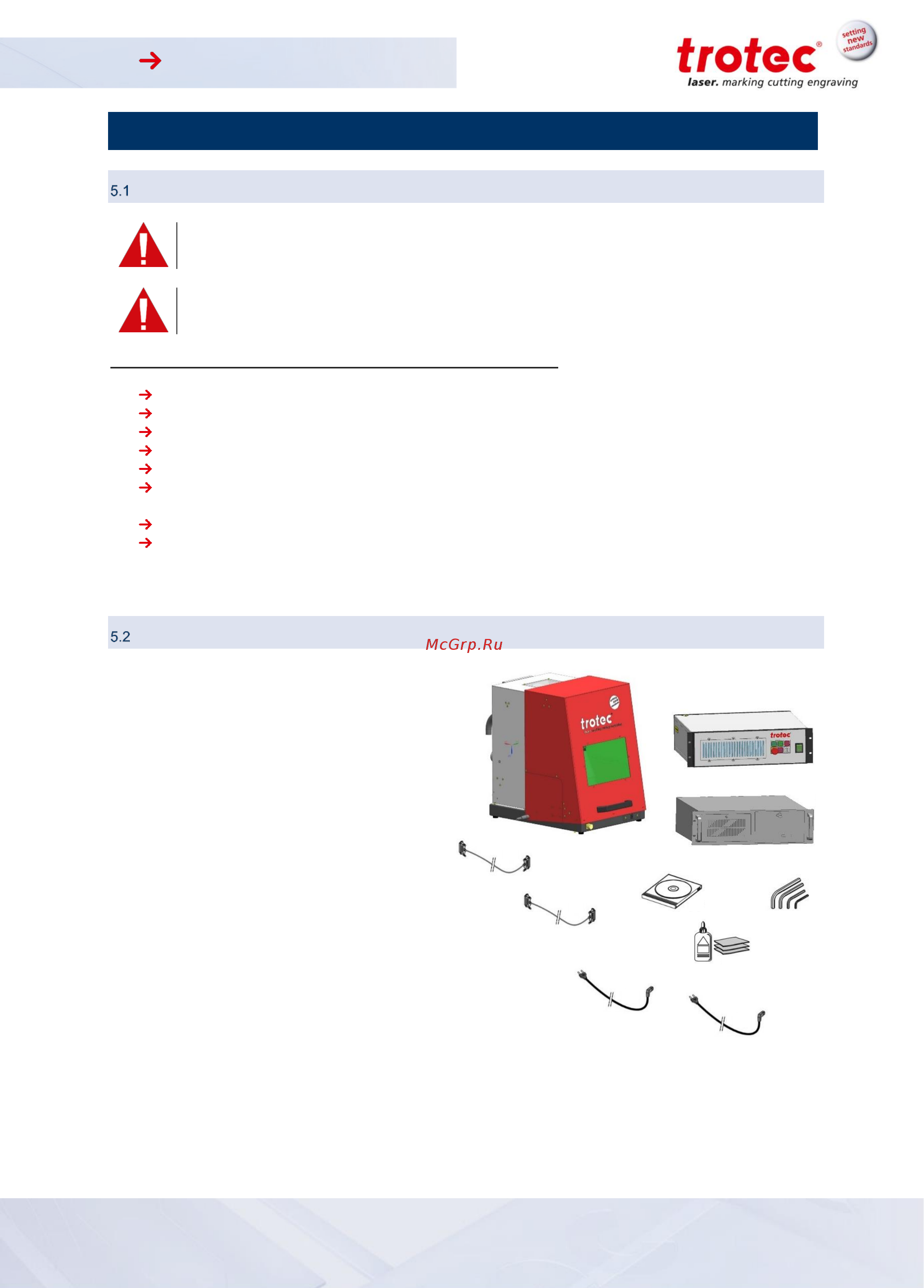 Trotec SpeedMarker 300 [26/51] Safety instructions