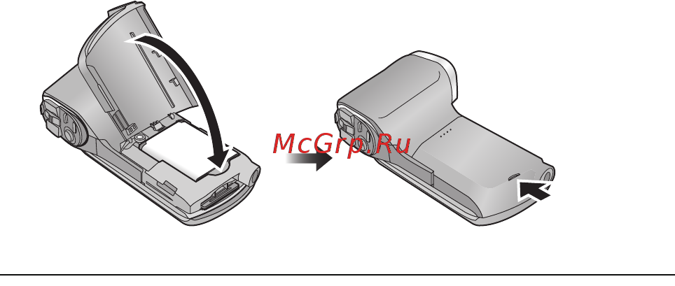Panasonic hx-dc3 black [19/163] Close the battery card cover