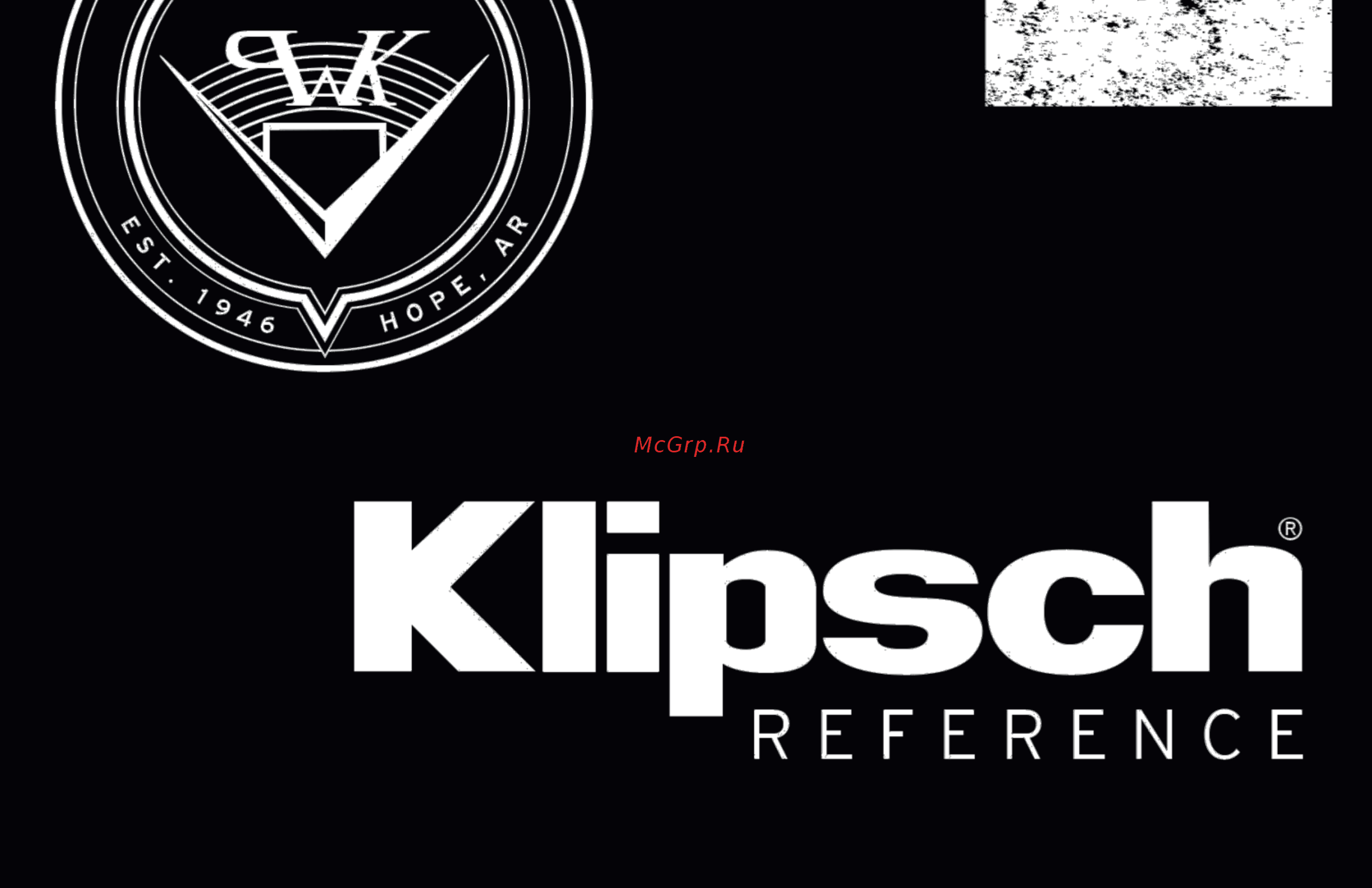 Klipsch R-8SW Инструкция по эксплуатации онлайн