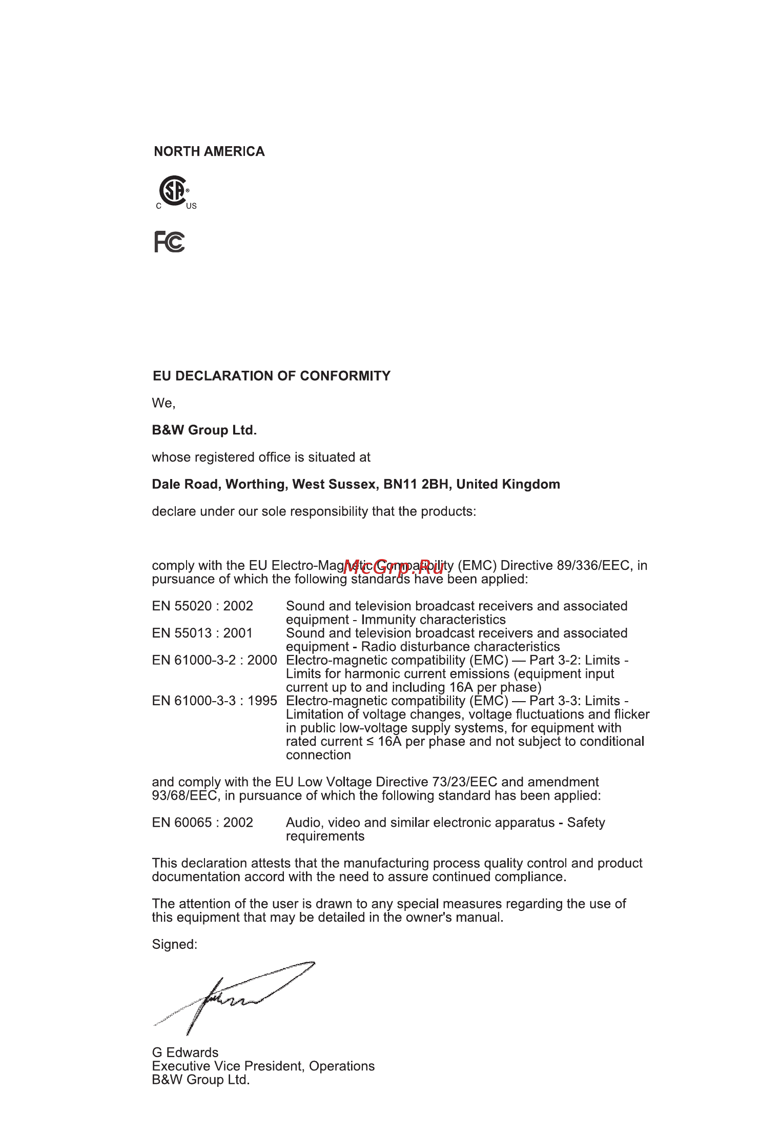 B&W CT8 CC [51/58] Ct800 manual inside 30 9 08 9 45 page 50