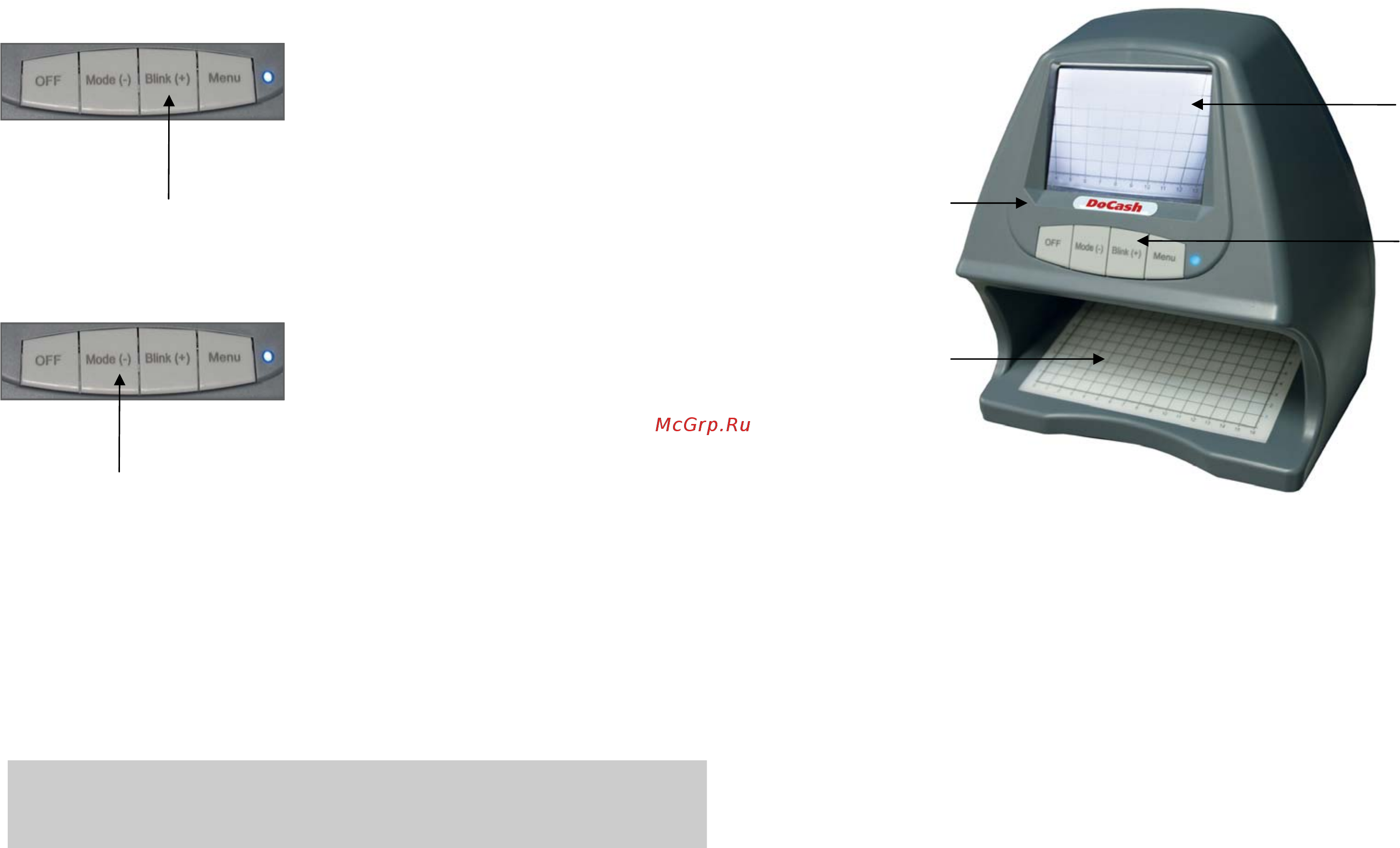 DoCash DVM BIG [10/12] Конструкция прибора