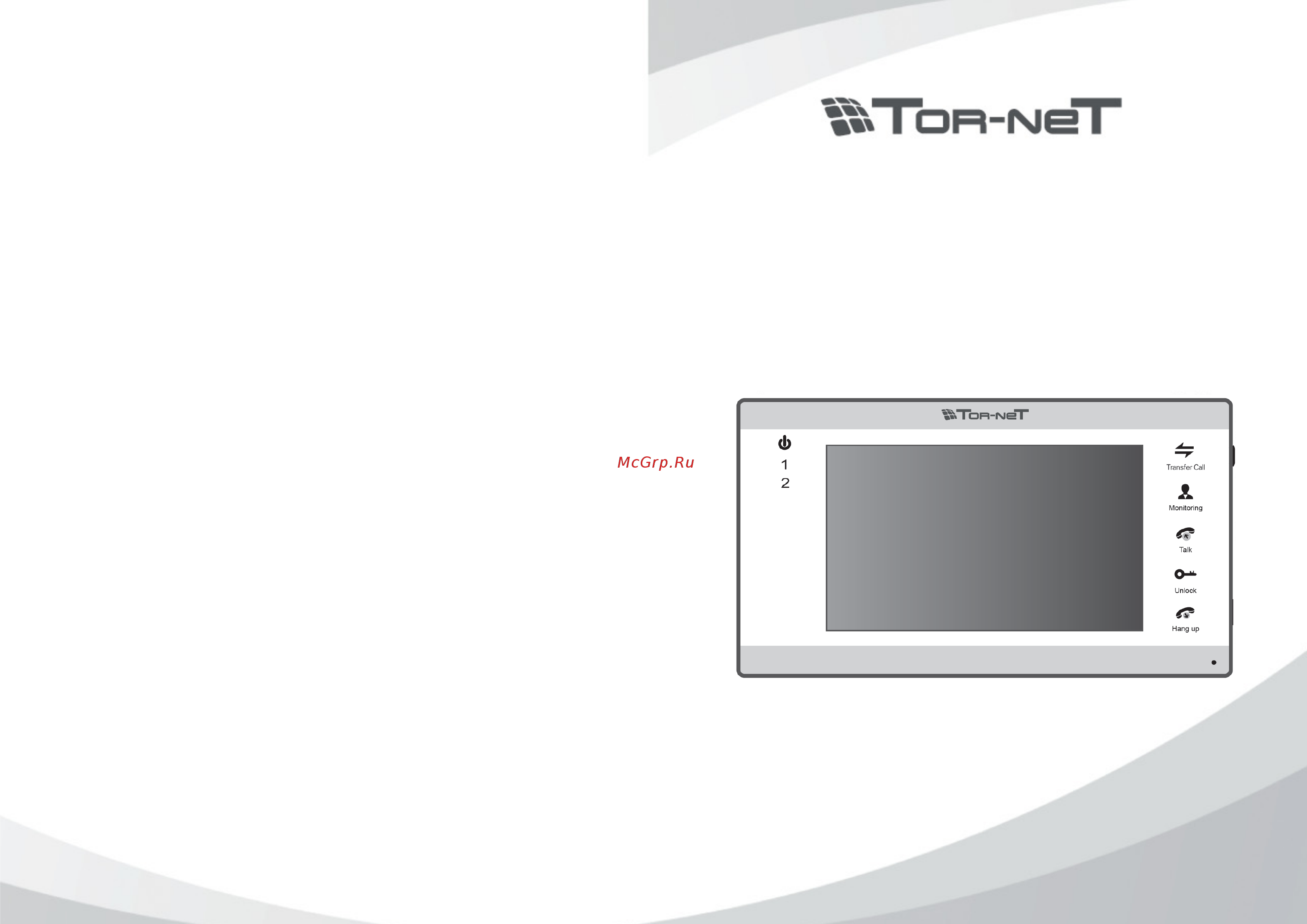 Tor-neT TR-39M SW Инструкция по эксплуатации онлайн