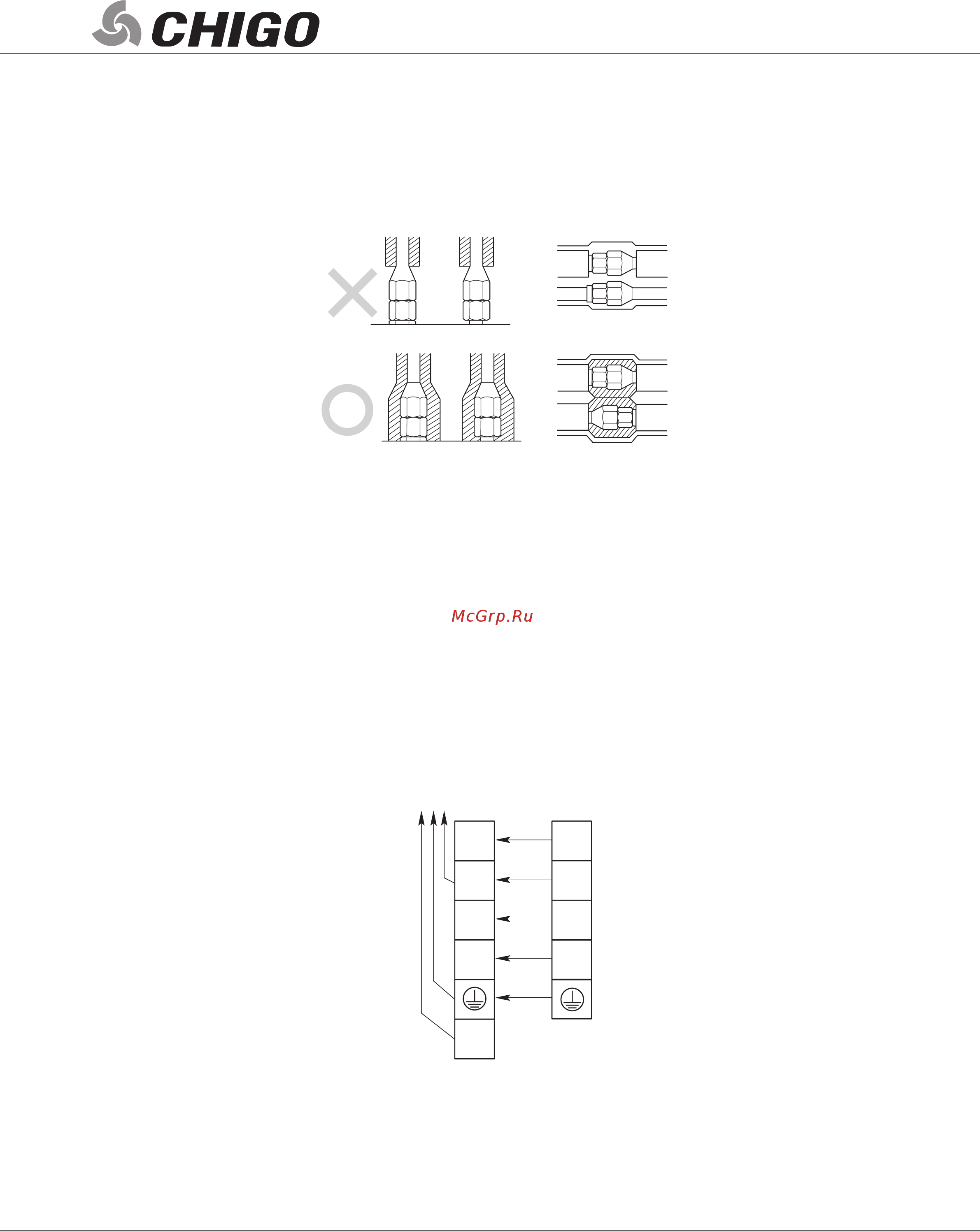 Chigo CS-61H3A-PC147/CU-61H3A-PC147 [14/24] Электрическиесоединения