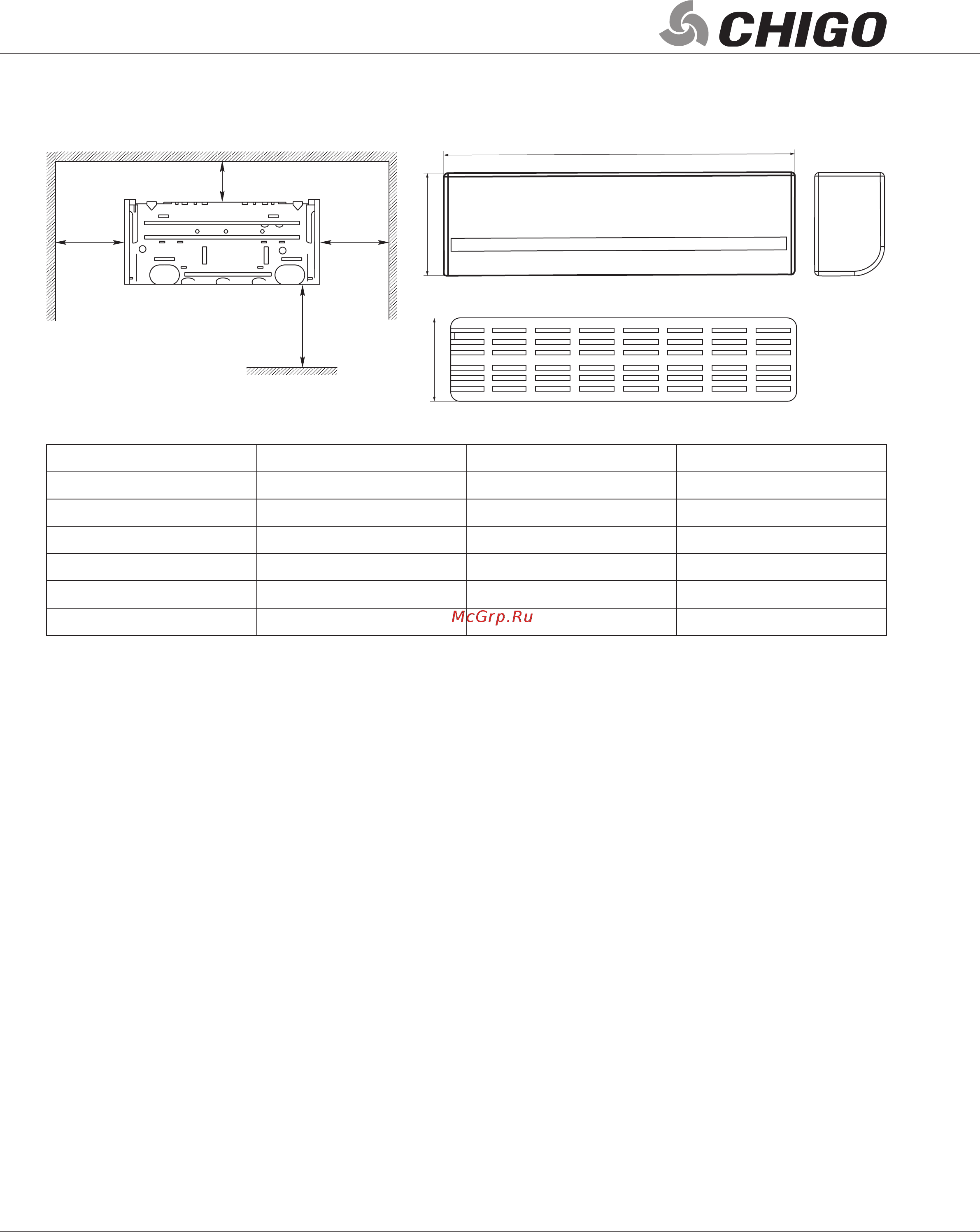 Chigo CS-70H3A-WC147/CU-70H3A-WC147 [7/24] Сплит системы chigo