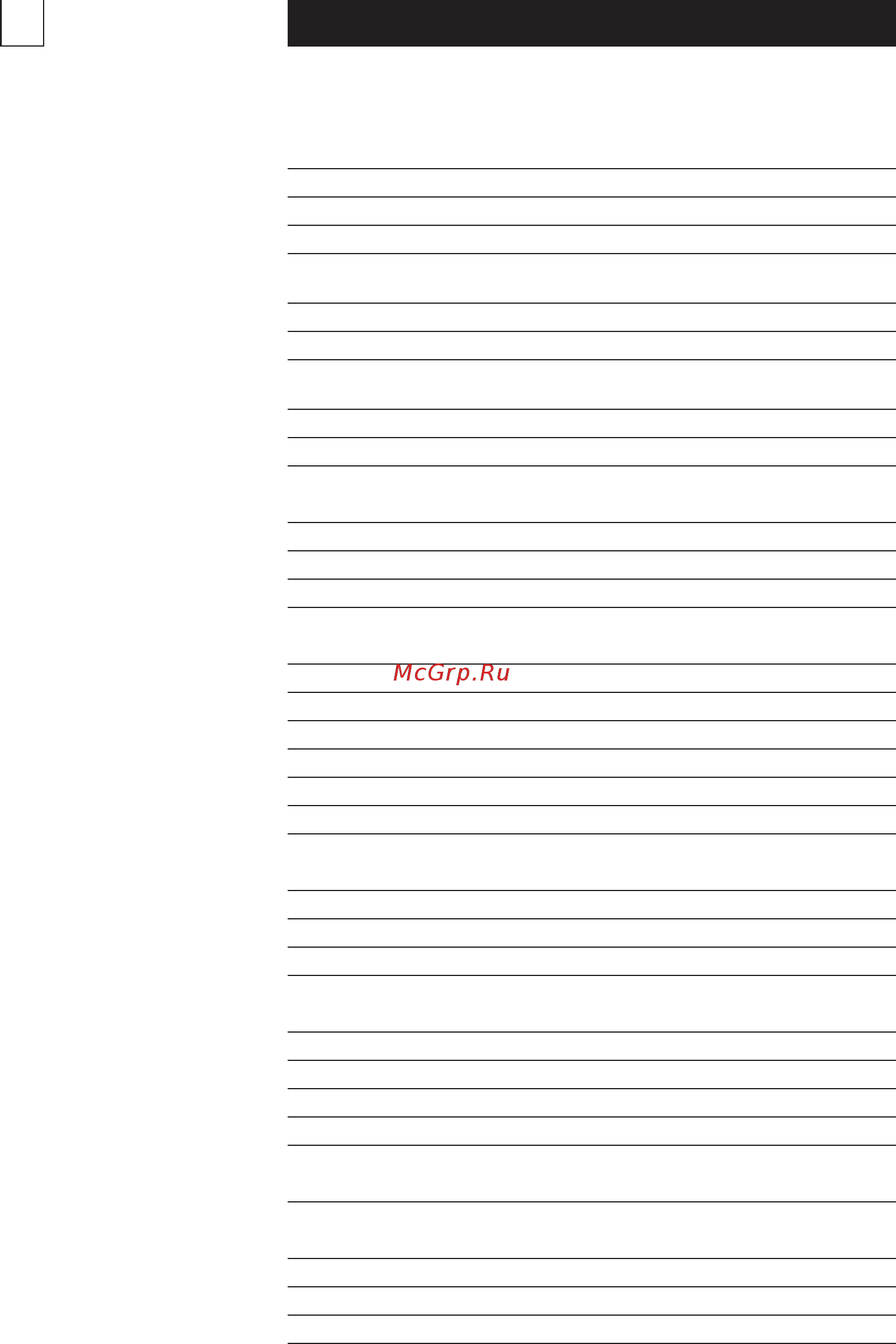 Biral MX 12-3 [5/56] Inhaltsverzeichnis