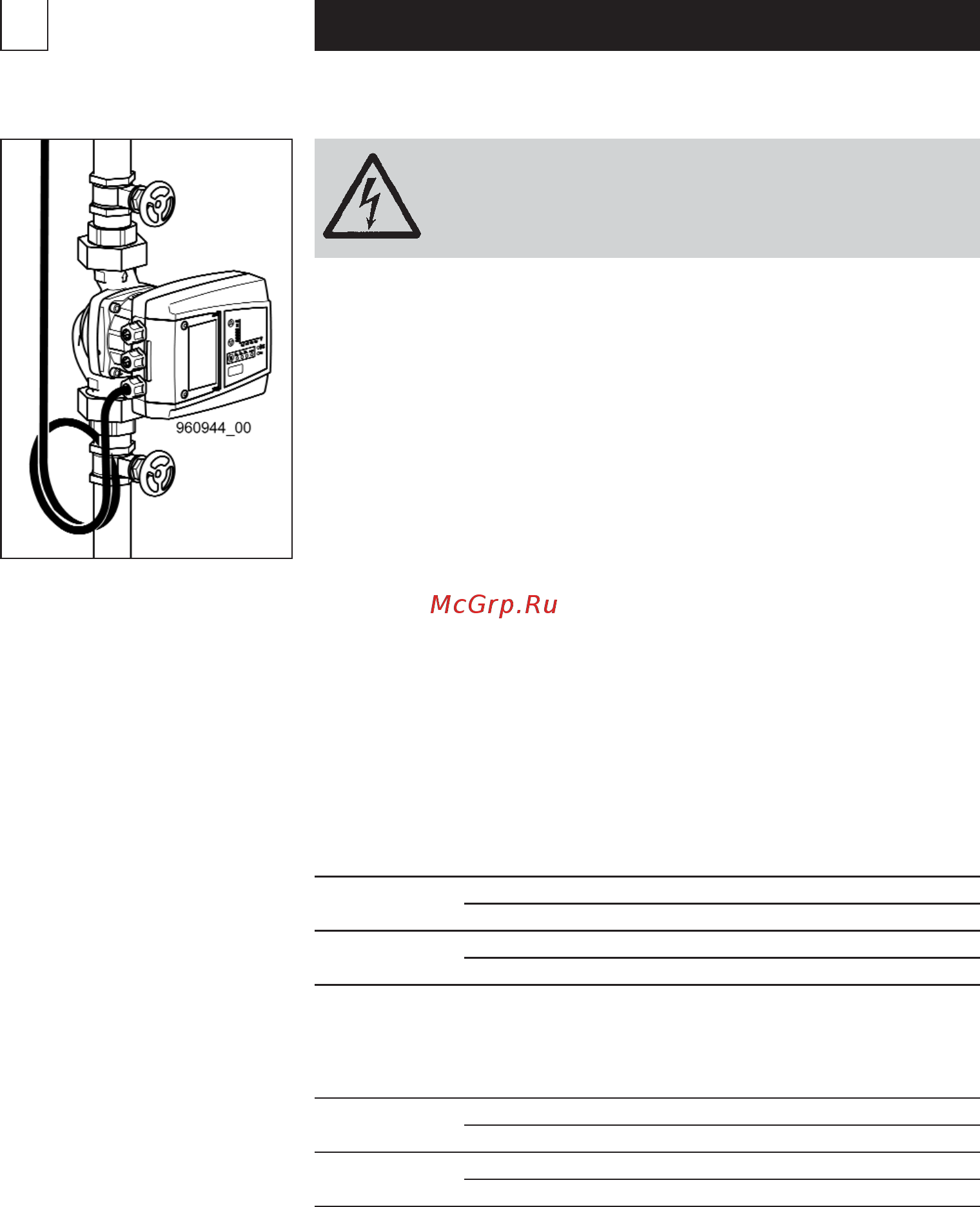 Biral A 401 [28/92] Electrical connection