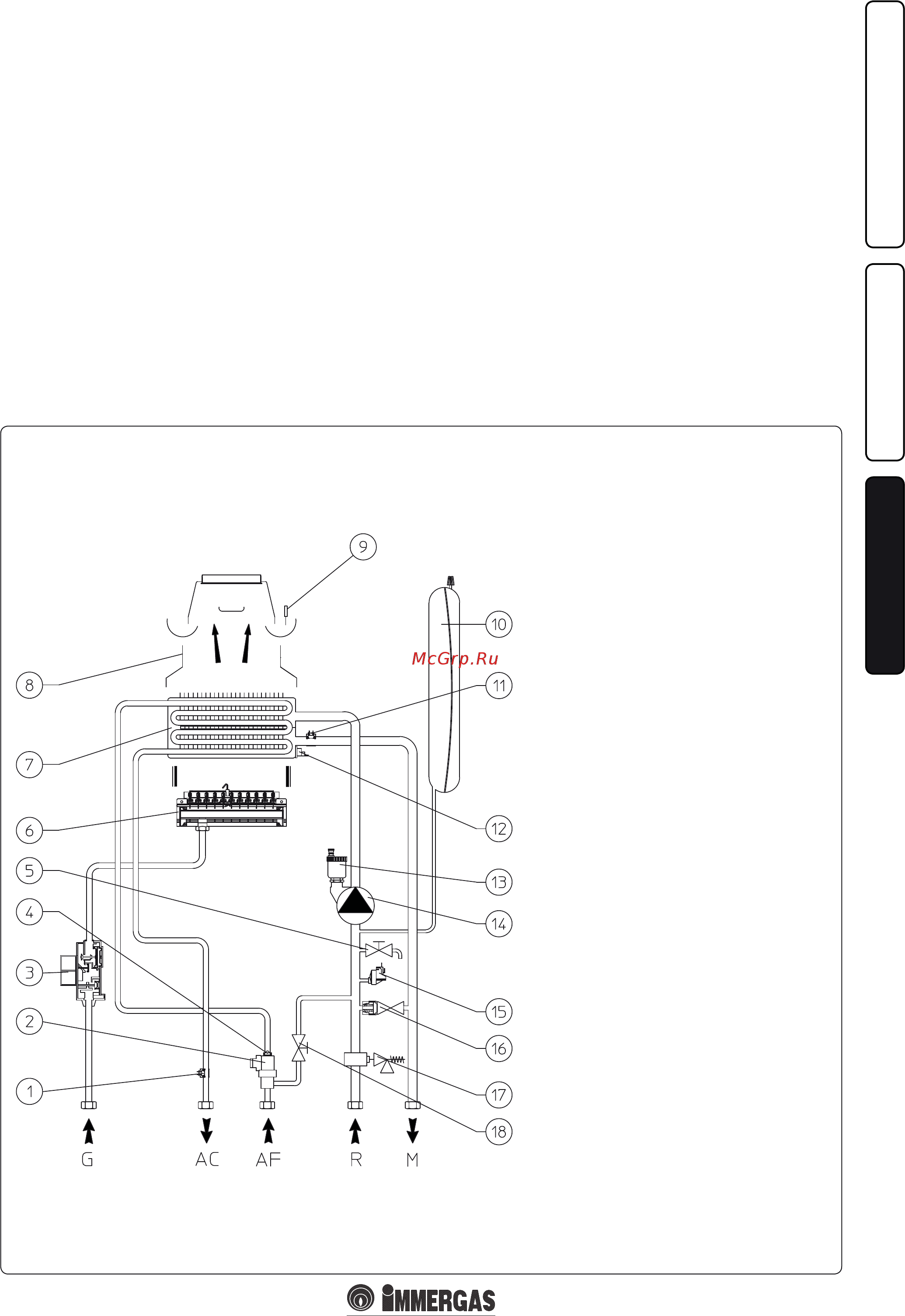 Immergas NIKE STAR 24 3 E [11/24] Установщик