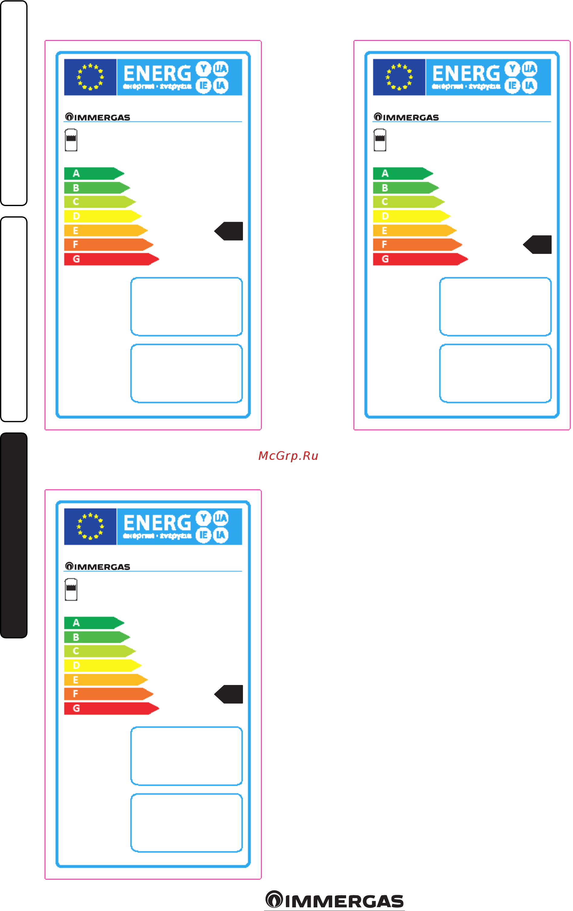Immergas INOXSTOR 300 ERP [12/16] Установщик пользователь ремонтник