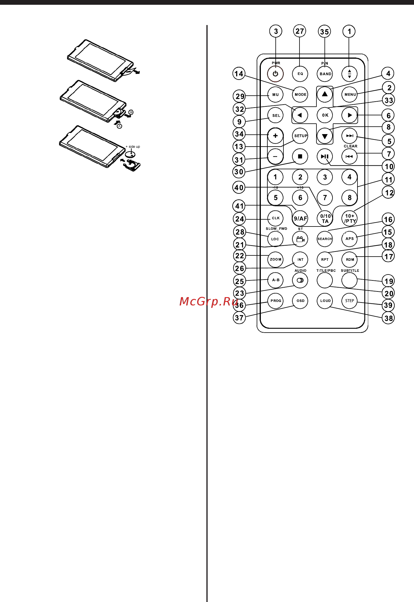 Mystery MDD-7300S [16/36] Руководство по эксплуатации