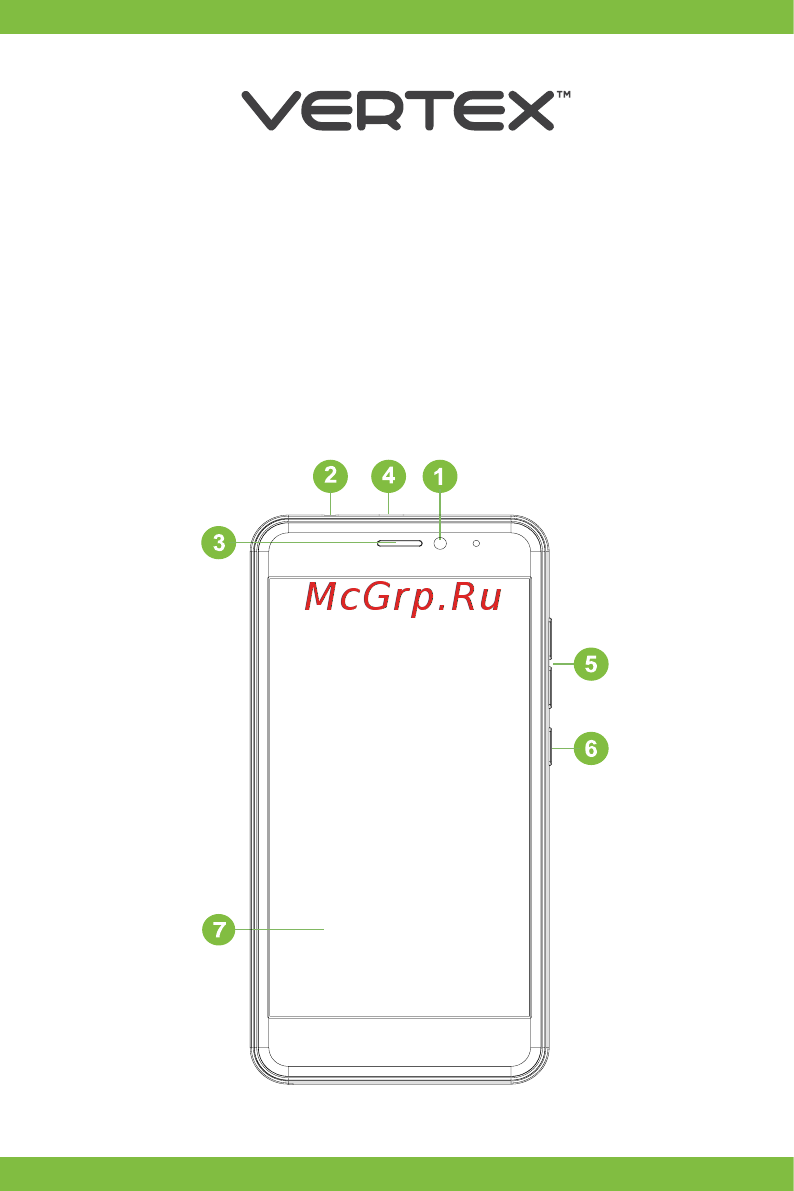 Vertex Impress Energy 4G Graphite Инструкция по эксплуатации онлайн