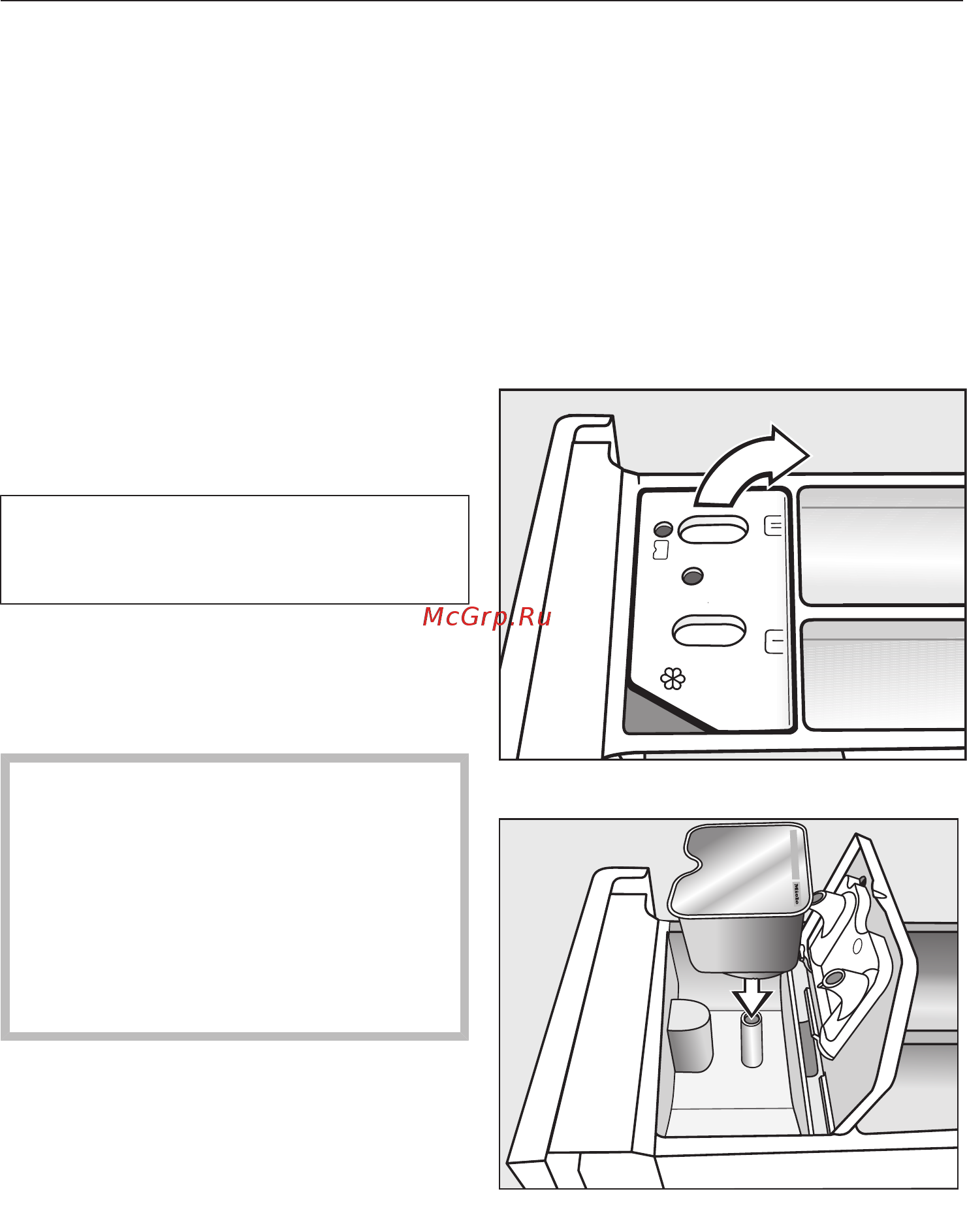Miele WDB320 [25/88] Дозирование с помощью капсул