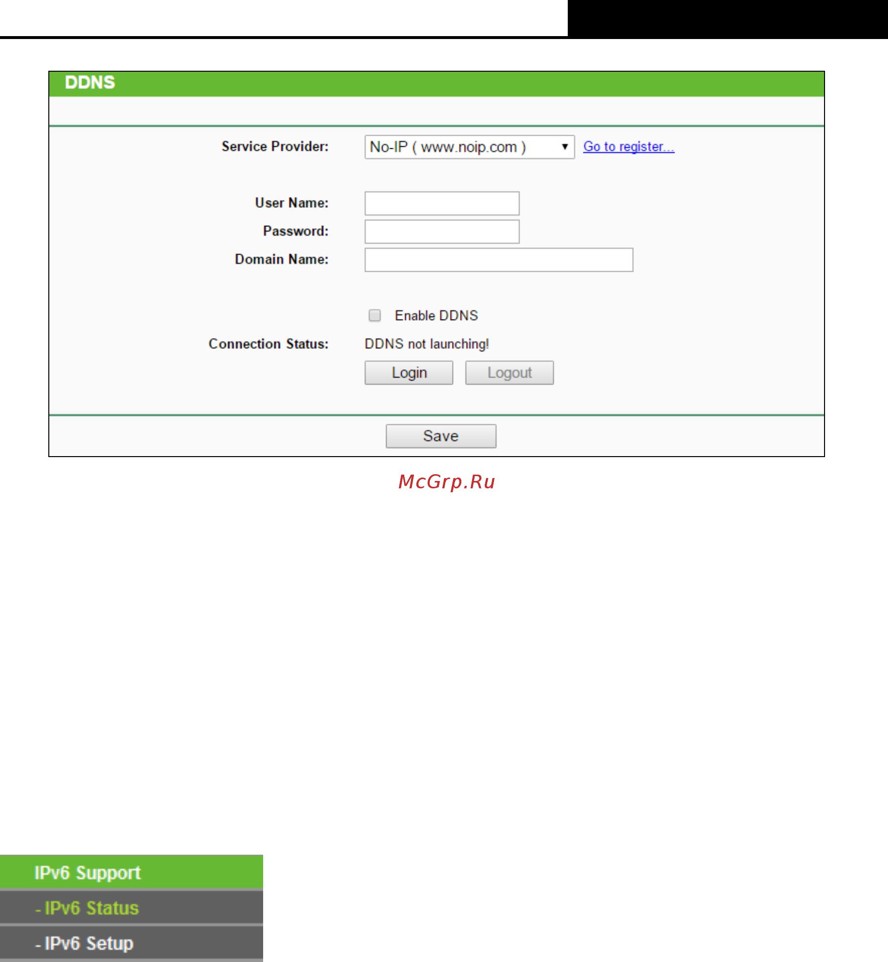 Tp-Link TL-WR845N V1 [87/119] Ipv6 support