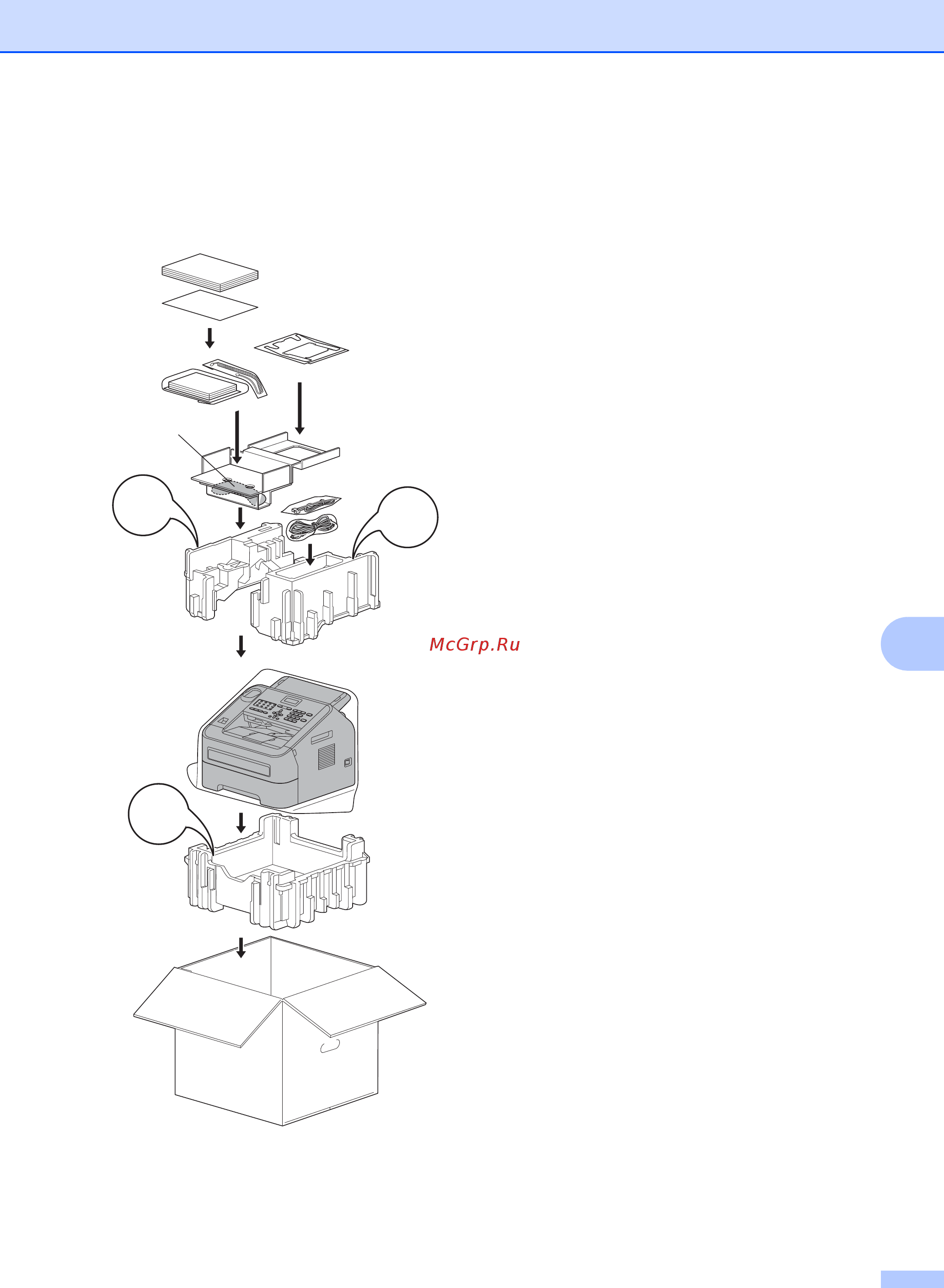 Brother FAX-2940R Руководство по дополнительным функциям онлайн [51/59] 111676