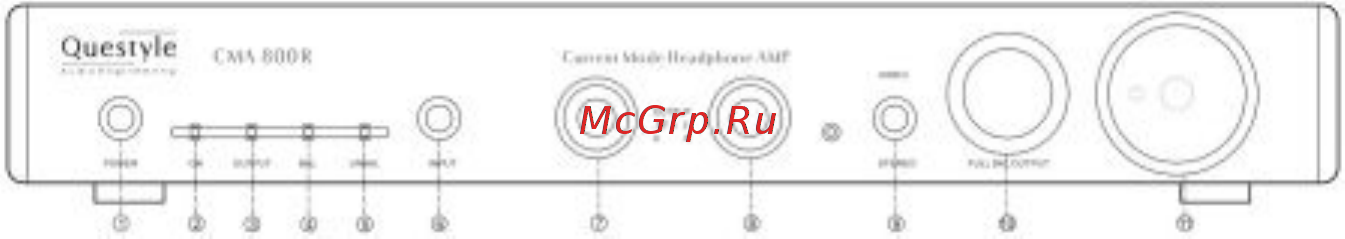 Questyle CMA 800i [4/8] Вид спереди