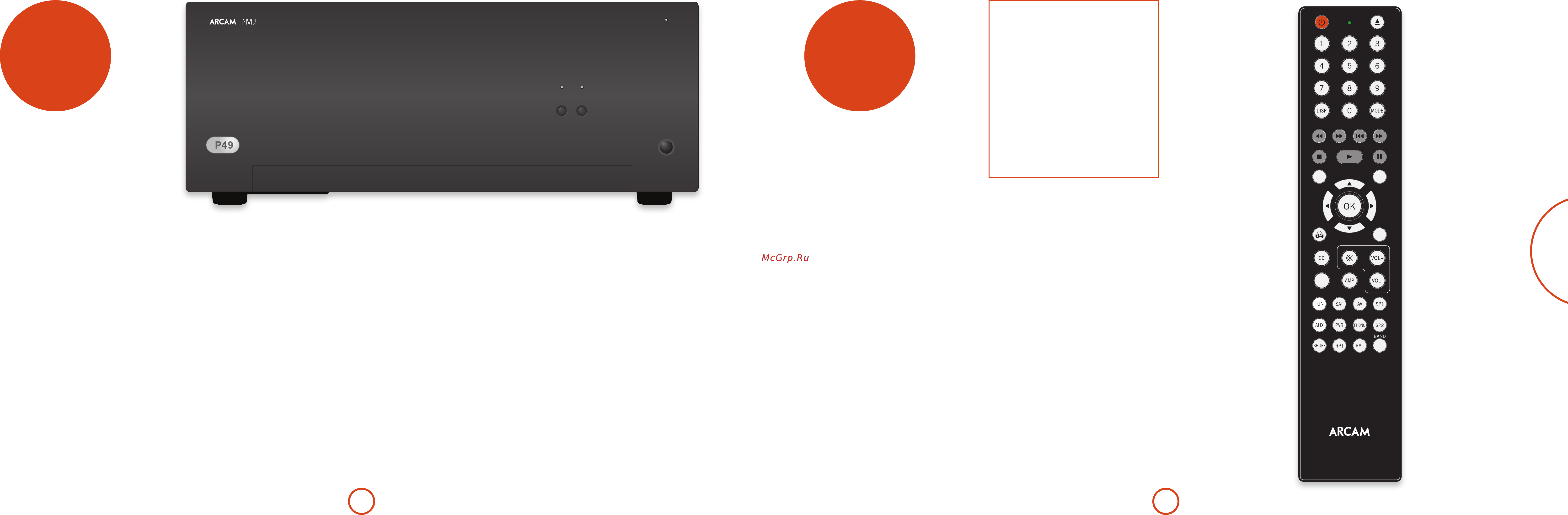 Arcam FMJ P349 [7/14] P49 p349 пульт ду cr902