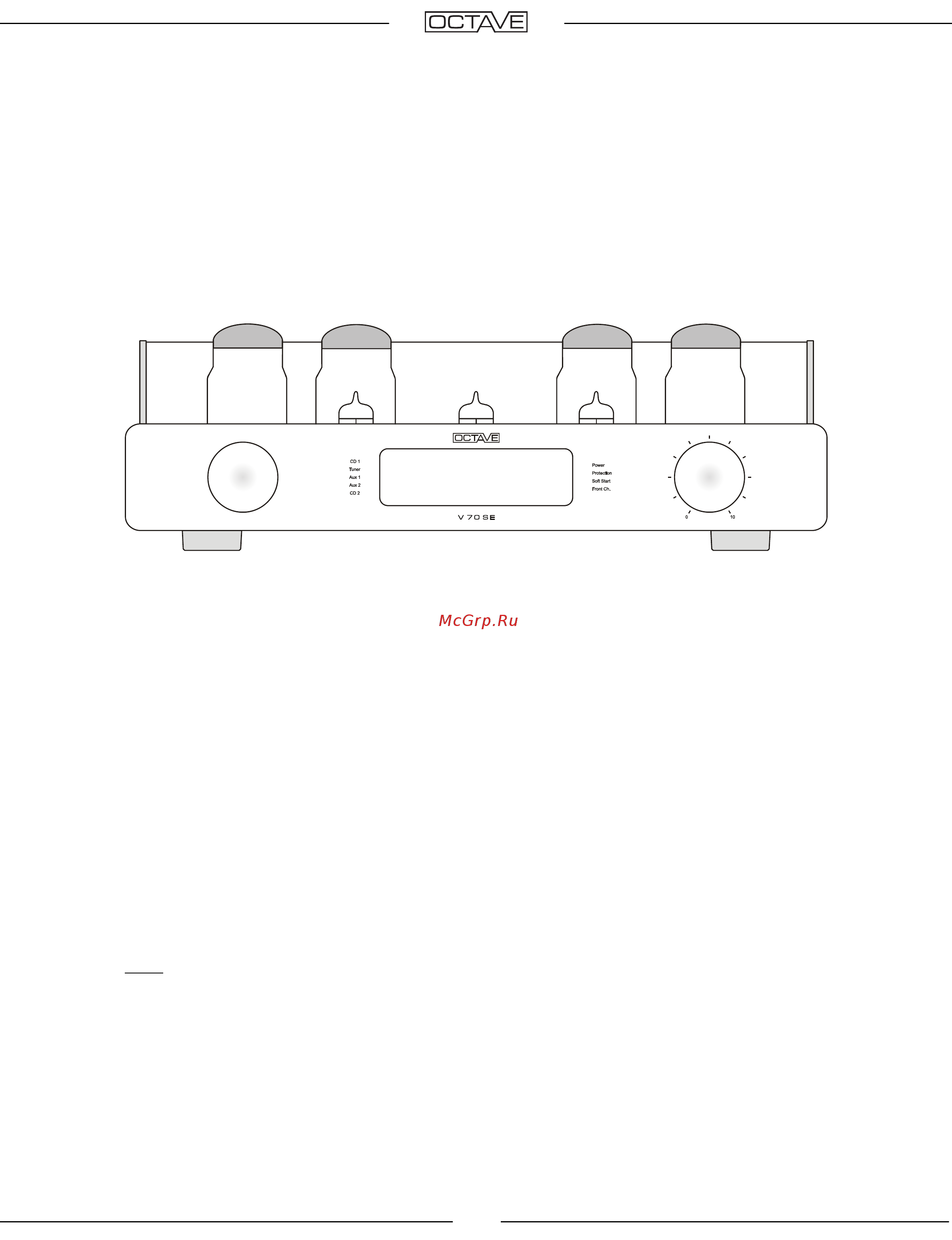 Octave V 70 SE [18/33] V 1 v 2 v 3 v 4