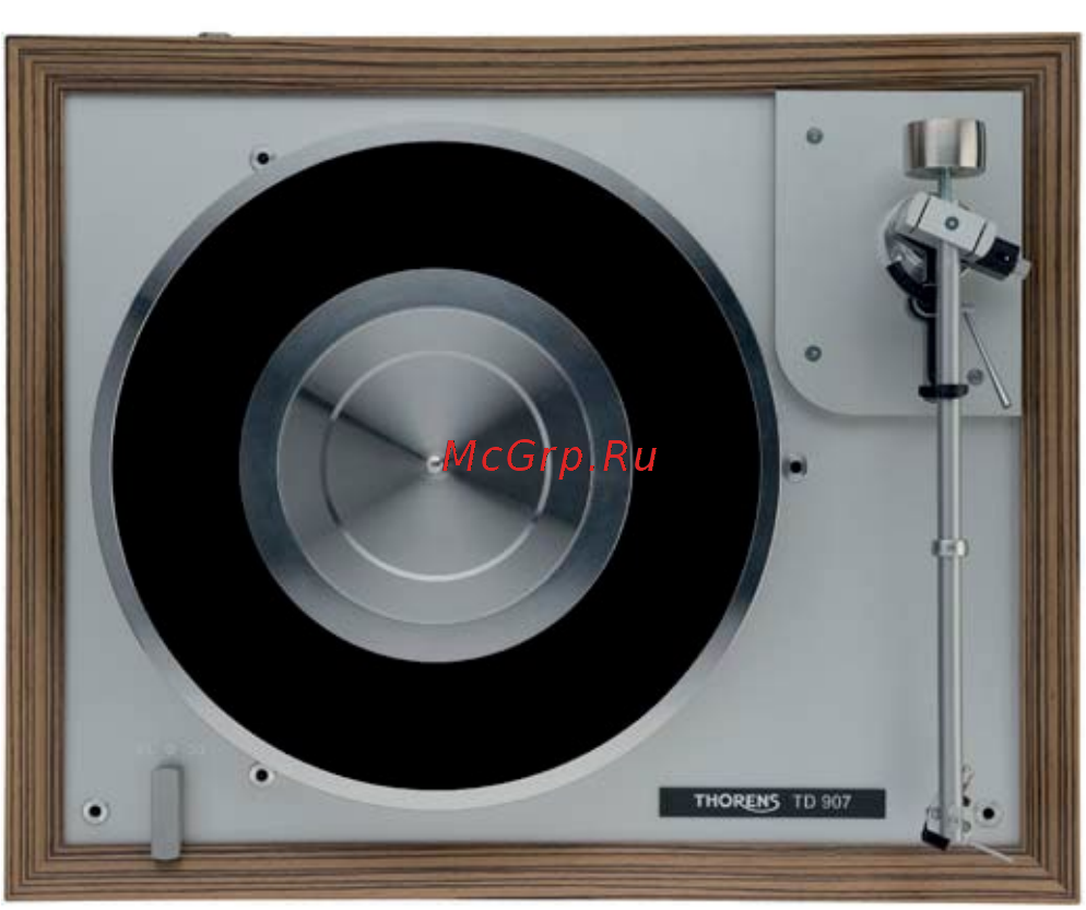 Thorens TD 907 (TP92 OEM II) [3/17] Введение