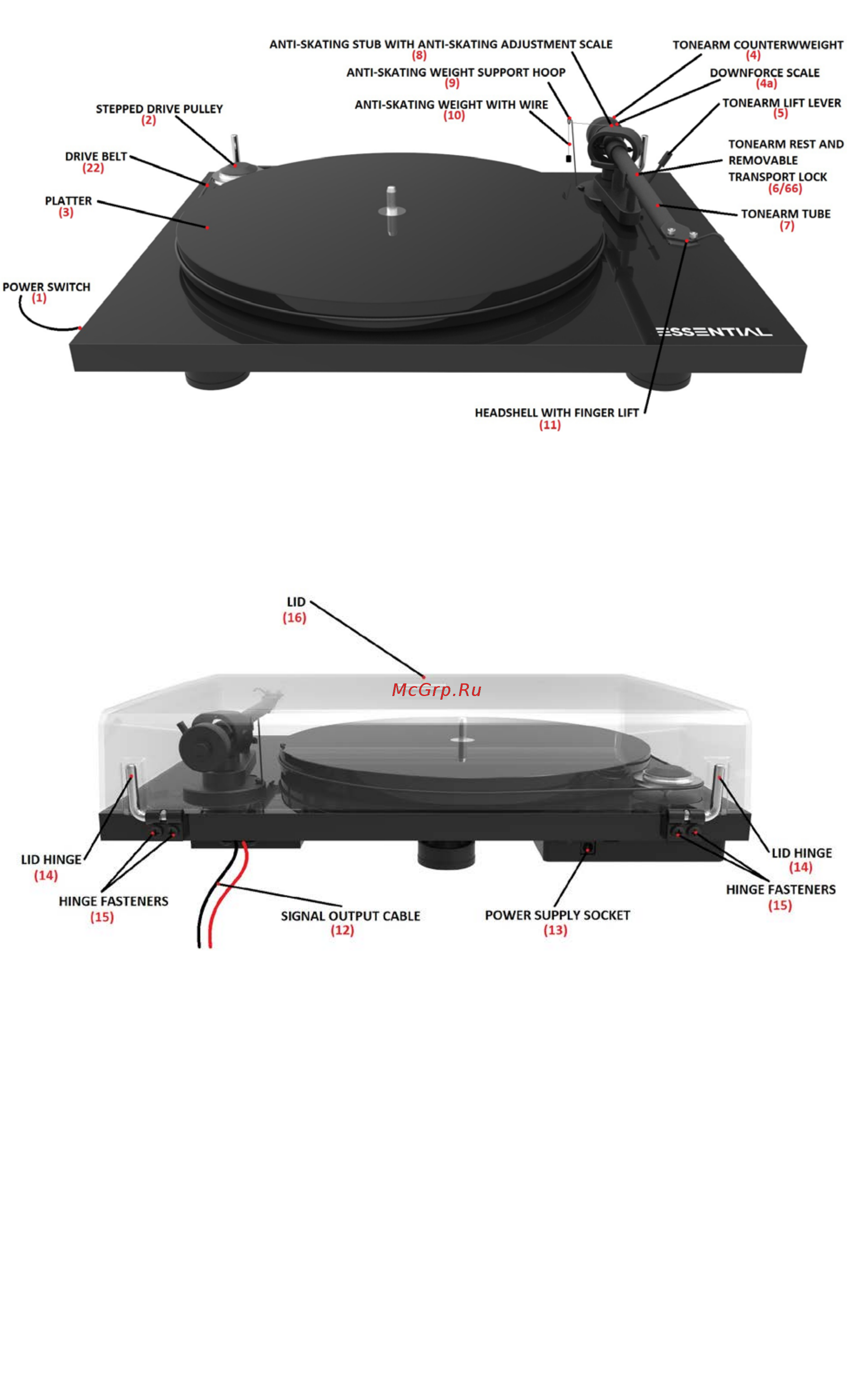 Pro-Ject Essential III Инструкция по эксплуатации онлайн [2/8] 340031