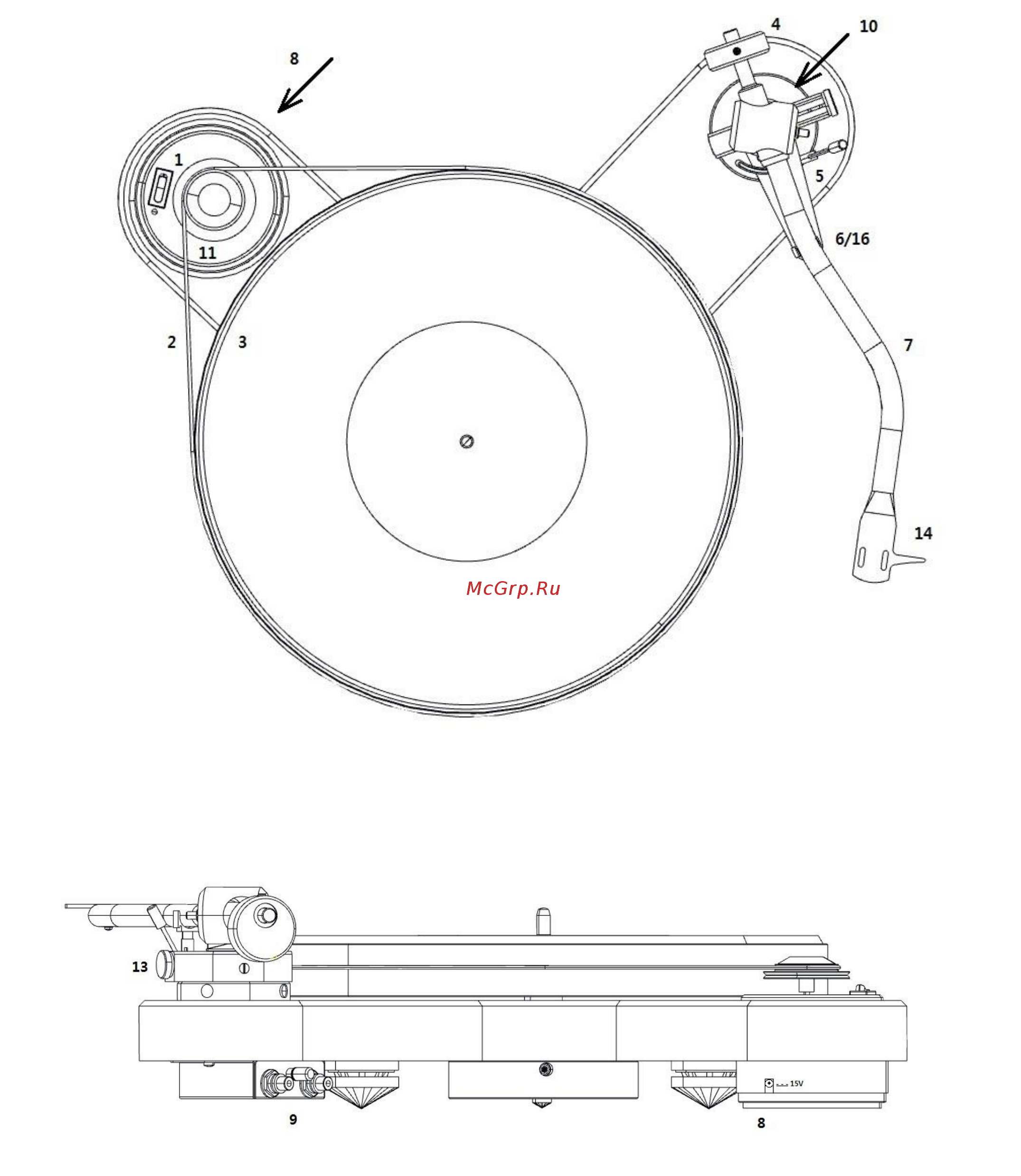 Pro-Ject RPM 3 Carbon Инструкция по эксплуатации онлайн [2/10] 340041
