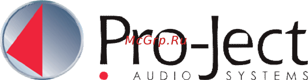 Pro-Ject Signature 10 Инструкция по эксплуатации онлайн