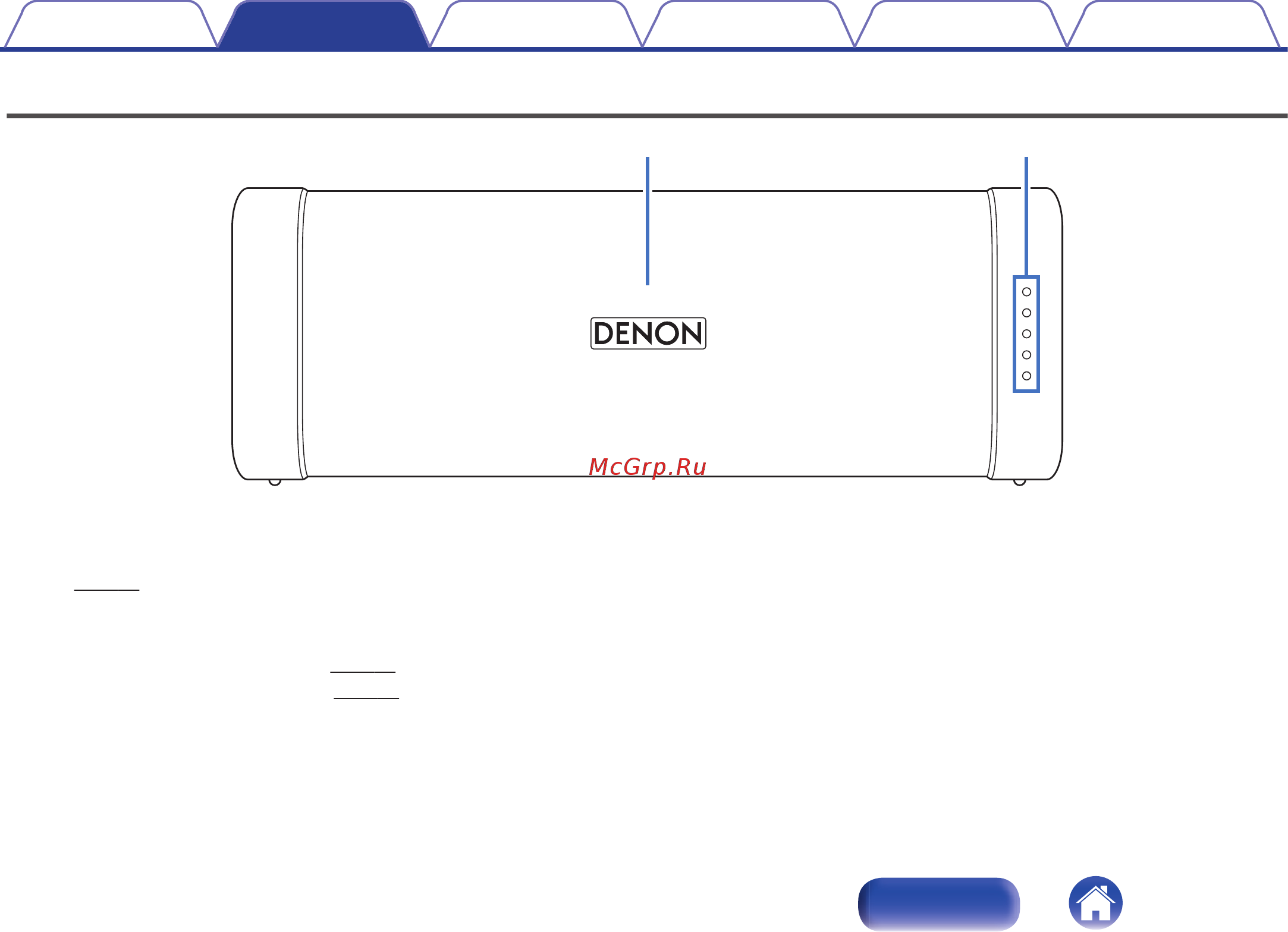 Denon DSB-50BT Envaya Pocket [7/42] Характеристики и функции