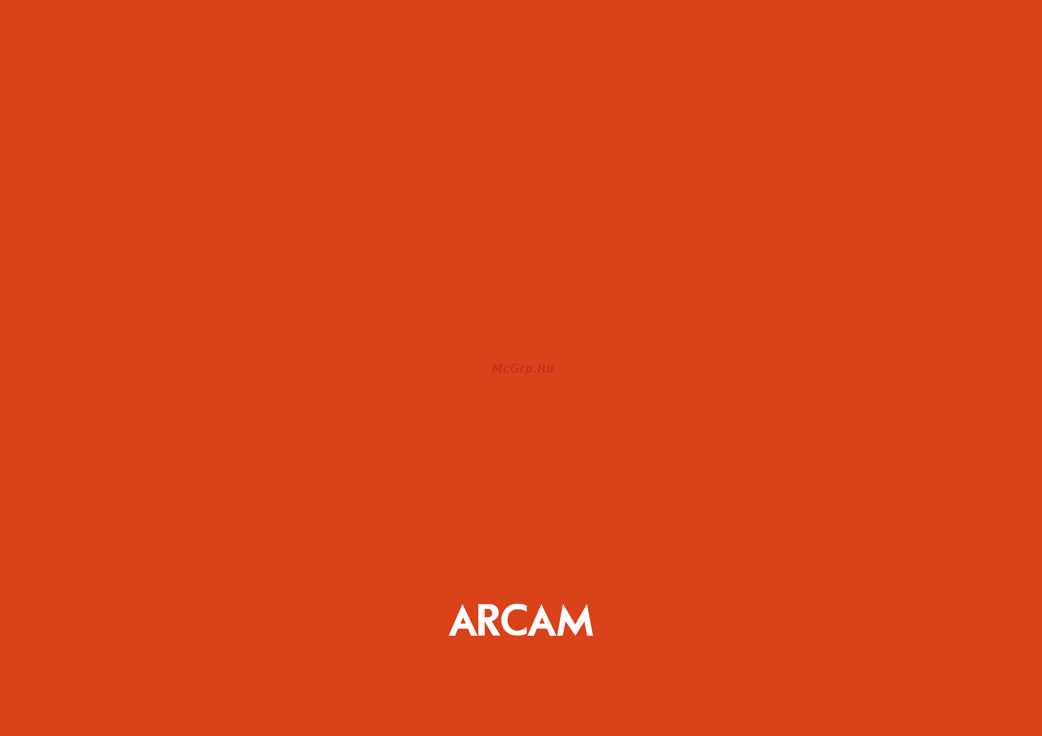 Arcam FMJ AV860 Инструкция по эксплуатации онлайн [54/54] 340143